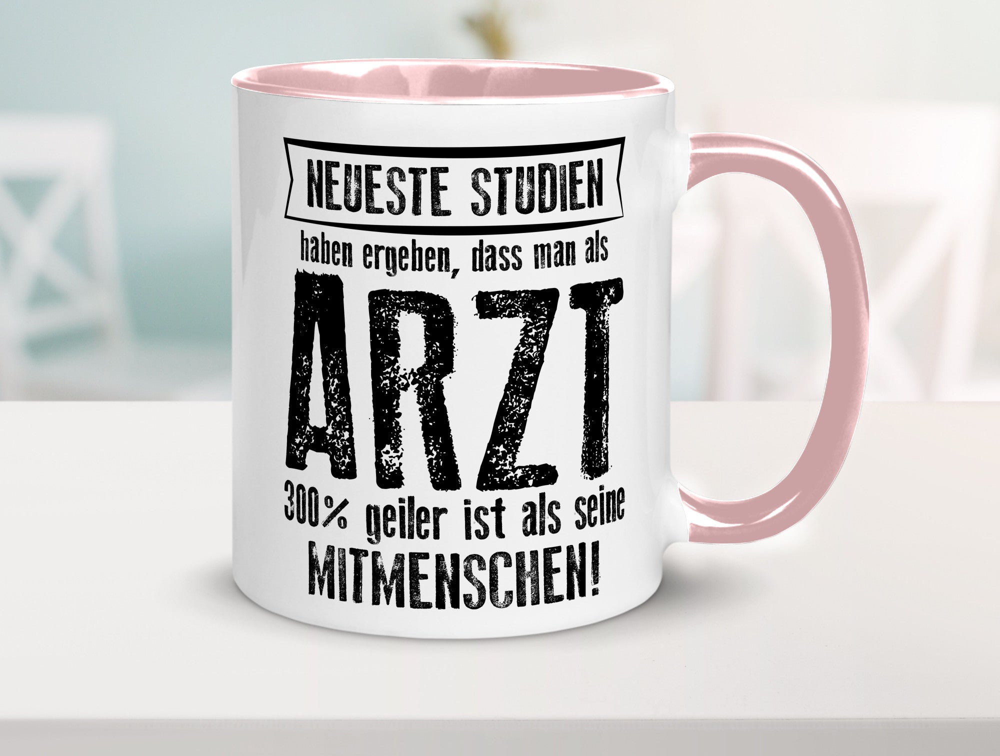 Neuste Studien: Arzt | Medizin Doktor Facharzt Geschenkidee Humor Tasse