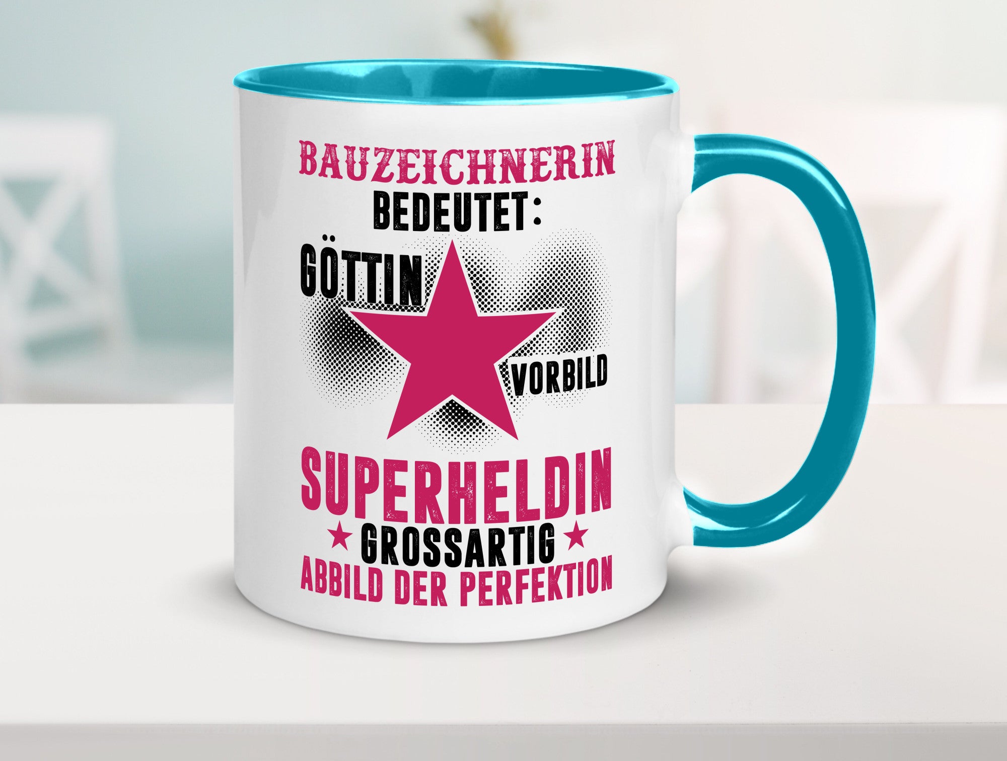 Bedeutung von Bauzeichnerin | Zeichnerin Humor Geschenkidee Tasse