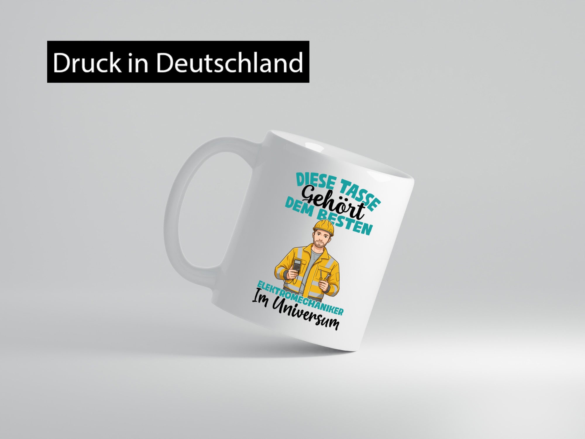 Im Universum: Elektromechaniker | Mechaniker lustig Humor Geschenkidee Geschenk