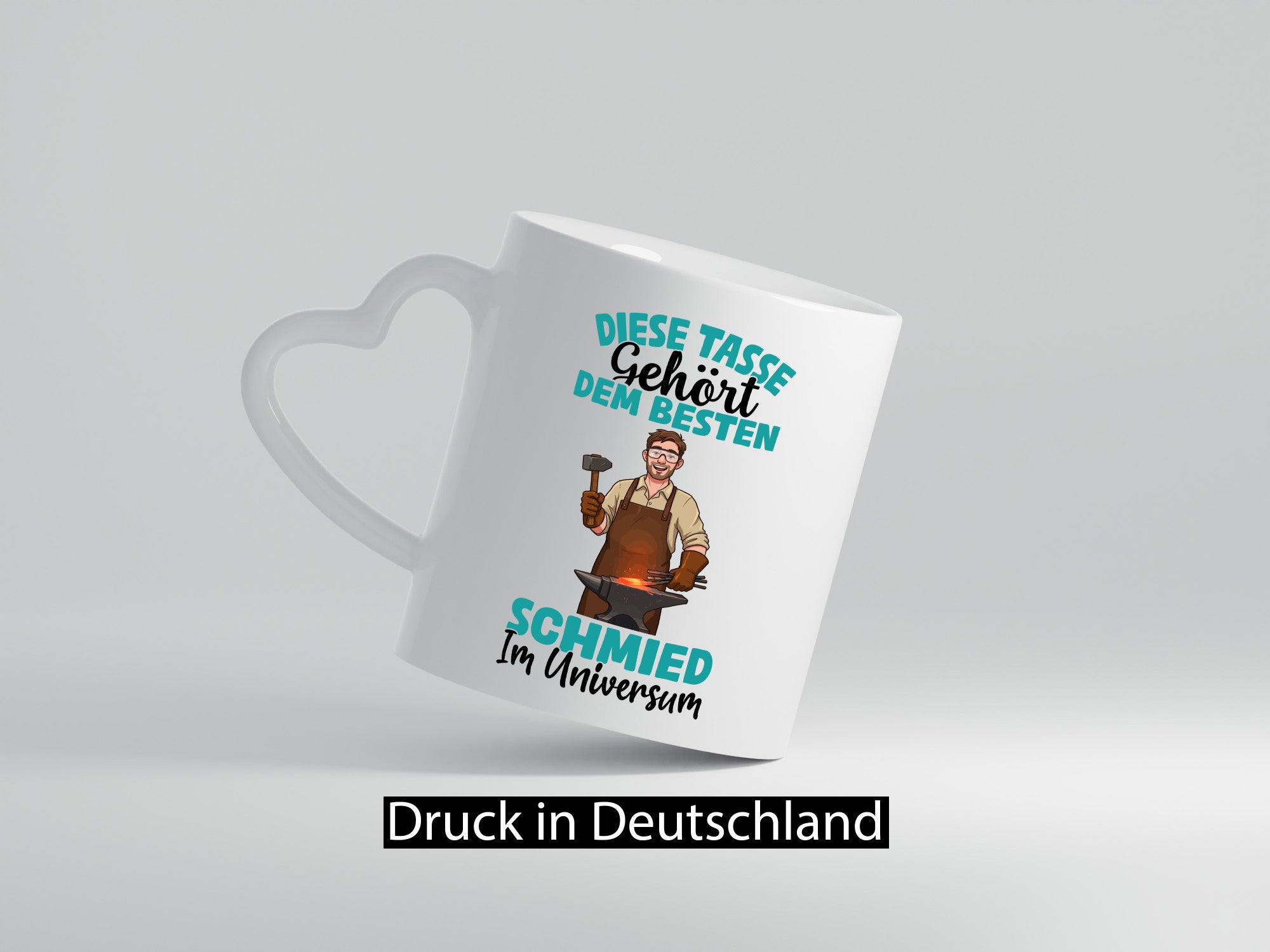 Im Universum: Schmied | schmieden lustig Humor Geschenkidee Geschenk Tasse