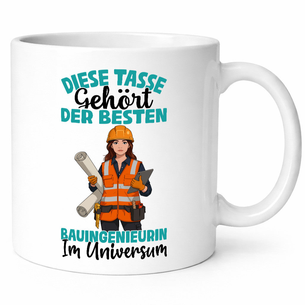 Im Universum: Bauingenieurin | Ingenieurin lustiger Spruch Geschenk Humor