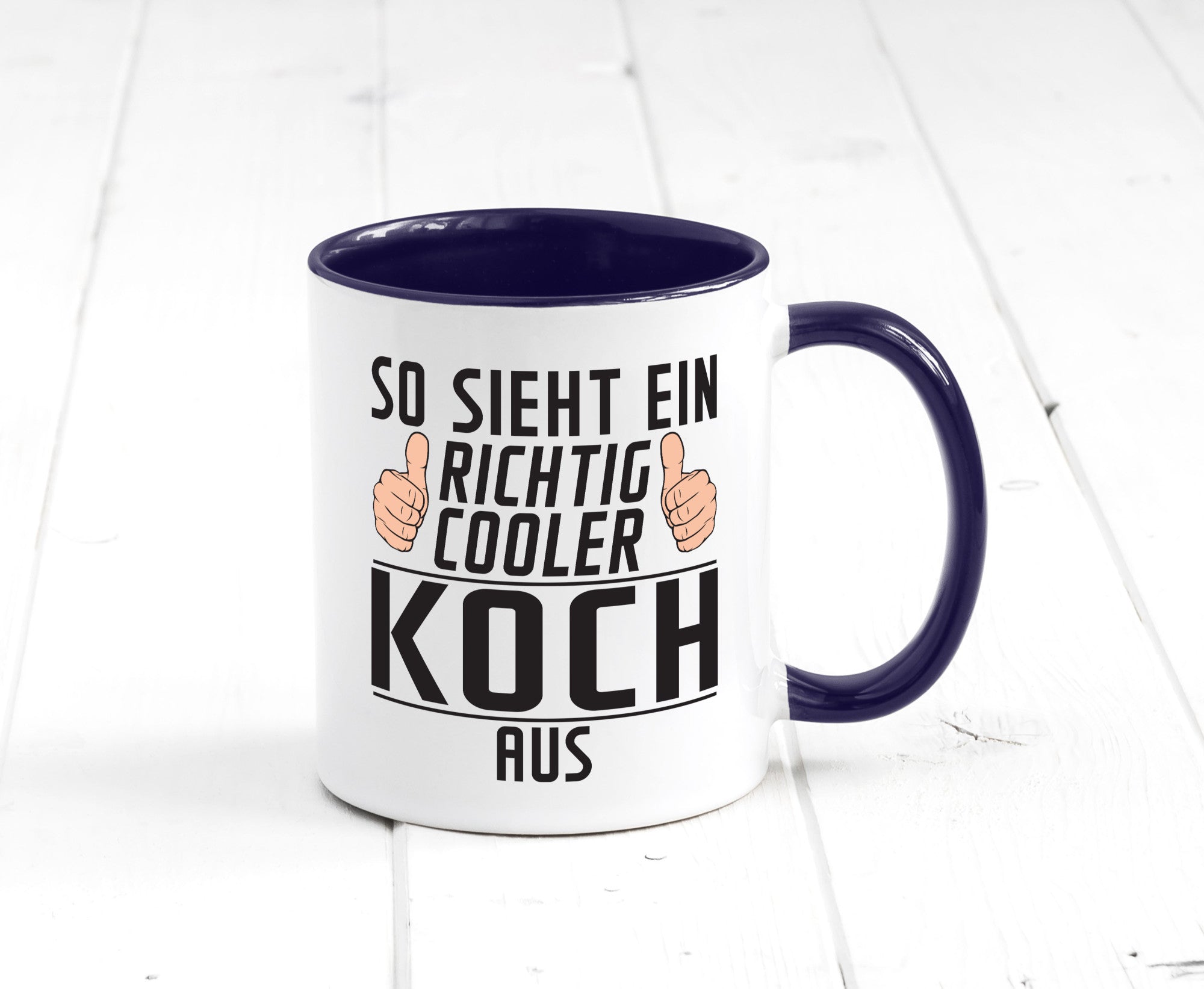 Richtig Cooler Koch | Chefkoch Humor Arbeit Kollegen Büro Geschenkidee Tasse
