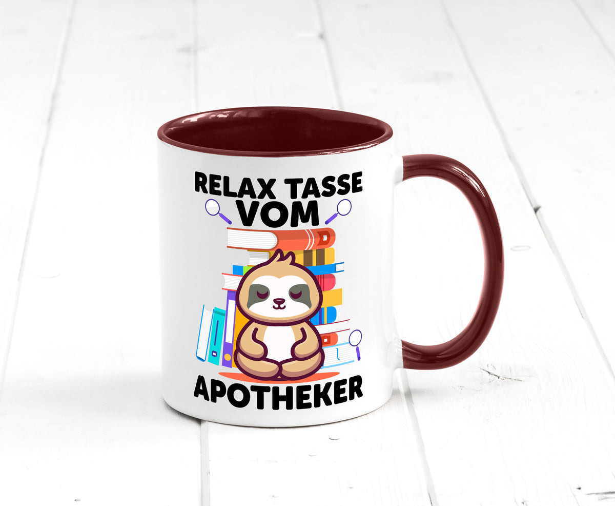 Relax Tasse: Apotheker | Apotheke Pharmazie lustiger Spruch Geschenk Humor