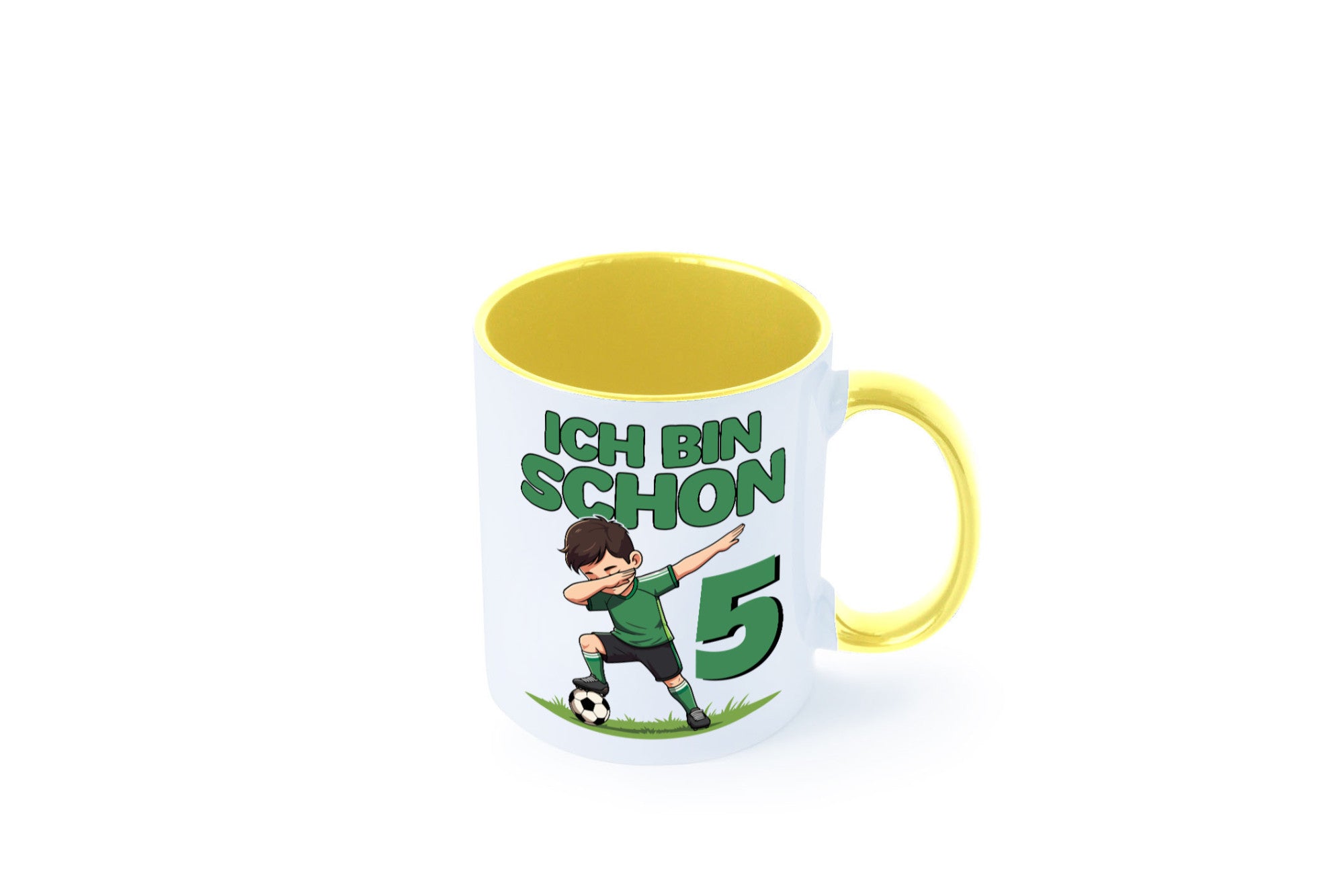 5. Geburtstag | 5 Jahre Fußballer lustiger Spruch Geschenk Geschenkidee Tasse