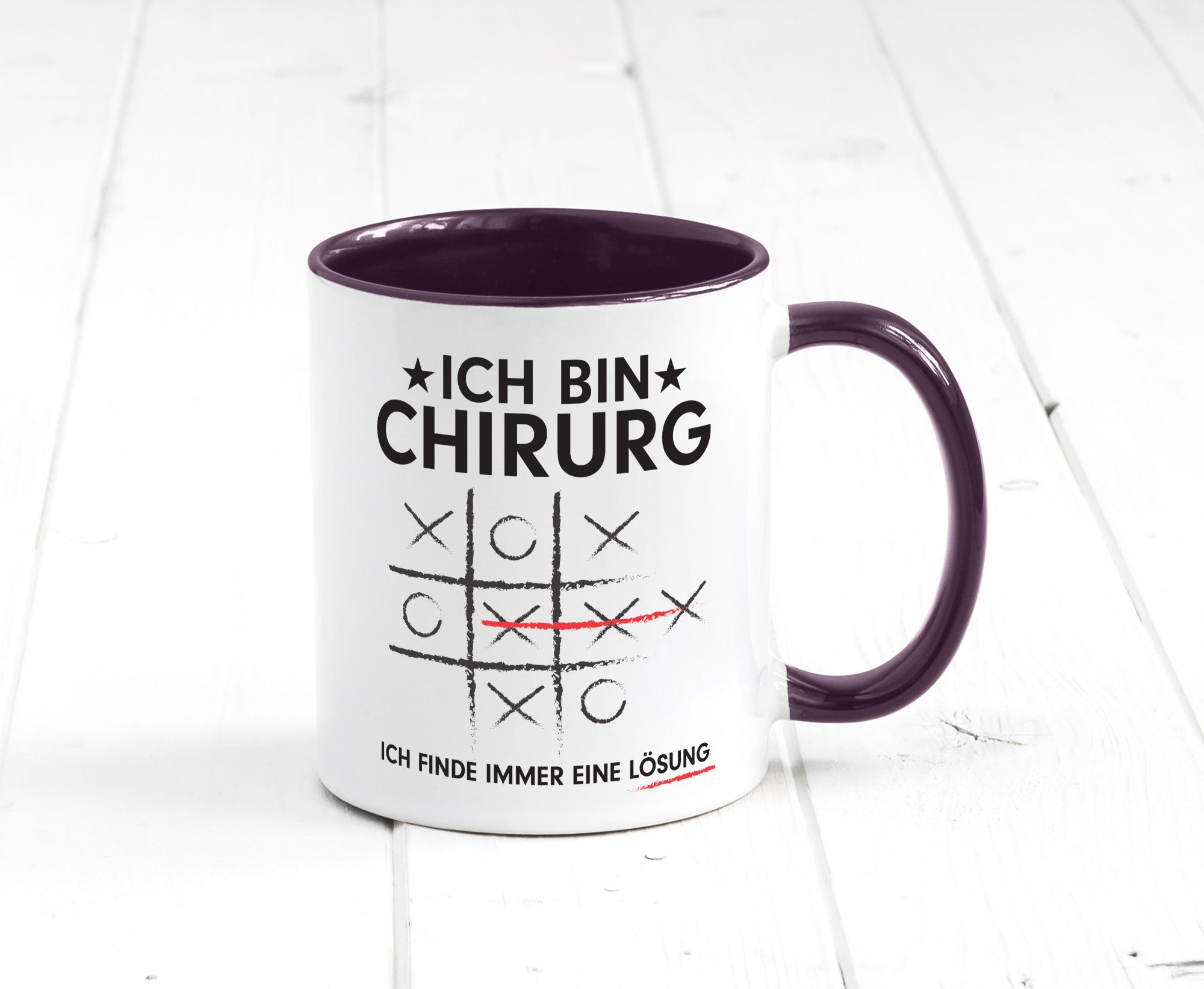 Lösung finden: Chirurg | Medizin Chirurgie v2 Geschenk Humor Geschenkidee