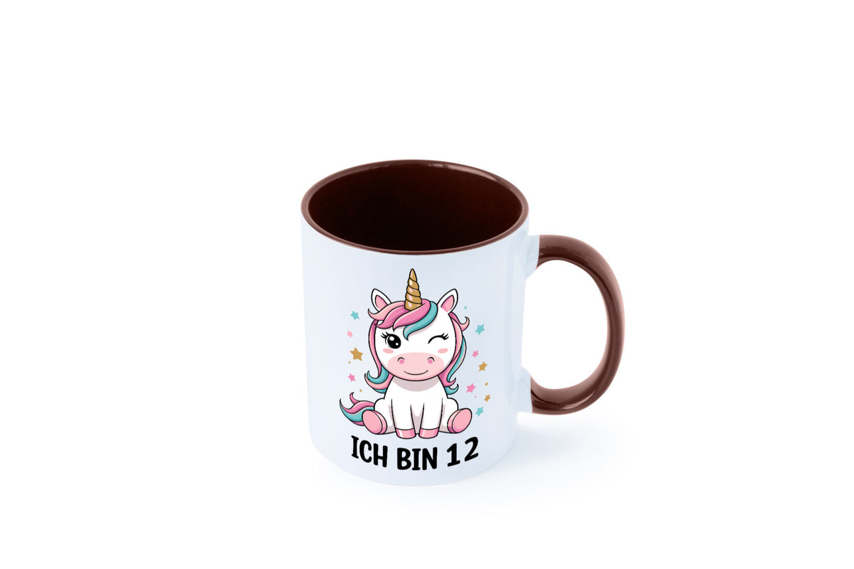 12. Geburtstag | 12 Jahre Einhorn Mädchen lustig Geschenkidee Geschenk Tasse