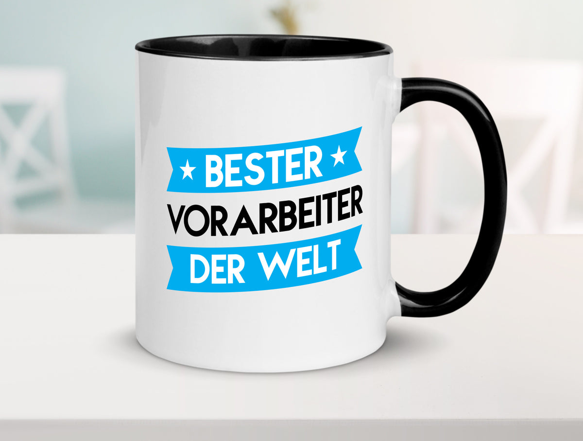 Bester Vorarbeiter | Kollege Teamleiter lustiger Spruch Geschenk Arbeit Tasse