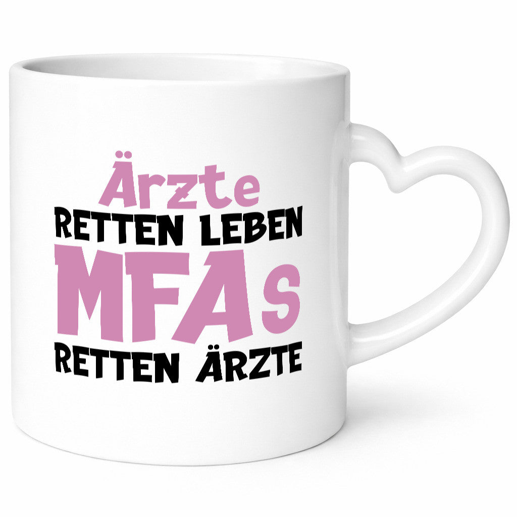 MFA retten Ärzte | Medizinische Fachangestellte Arzthelfer Geschenk Humor