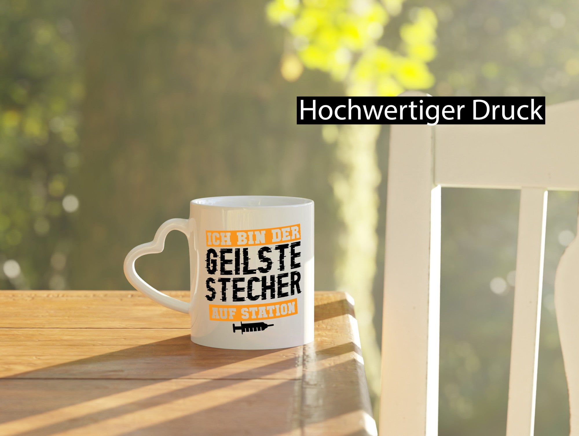 Ich bin der Geilste Stecher auf Station | Krankenhaus Geschenkidee Humor Tasse