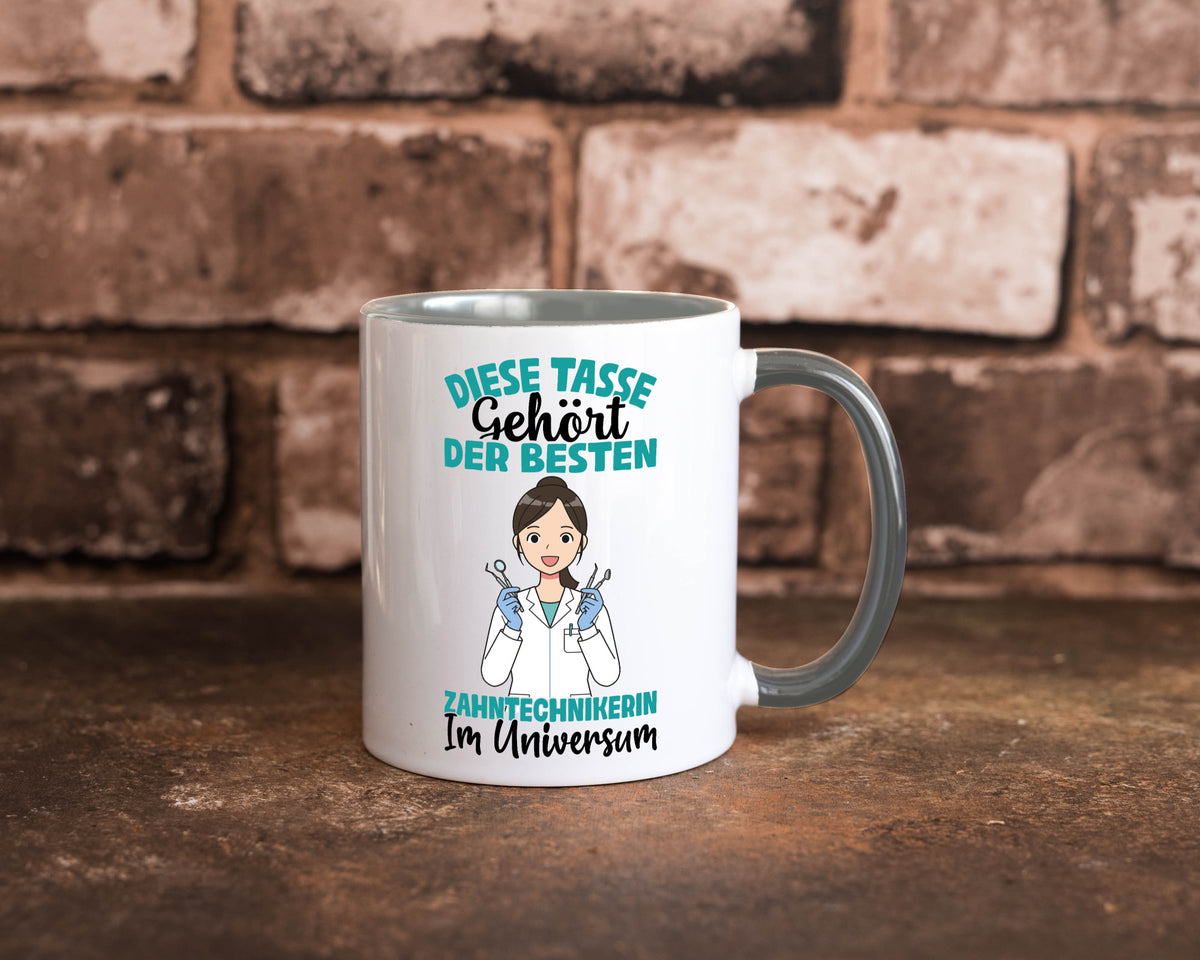 Im Universum: Zahntechnikerin | Zahnmedizin Humor Geschenkidee Tasse