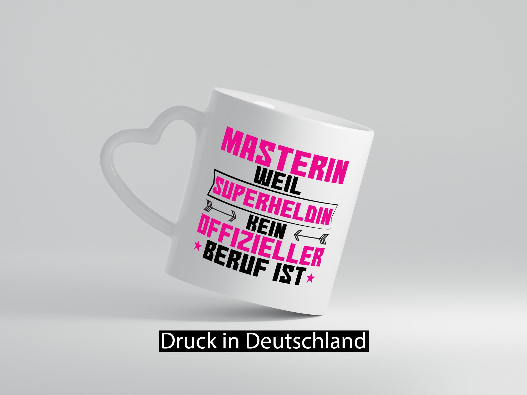 Superheldin Masterin | Student Uni Master Studium Geschenkidee Humor Tasse