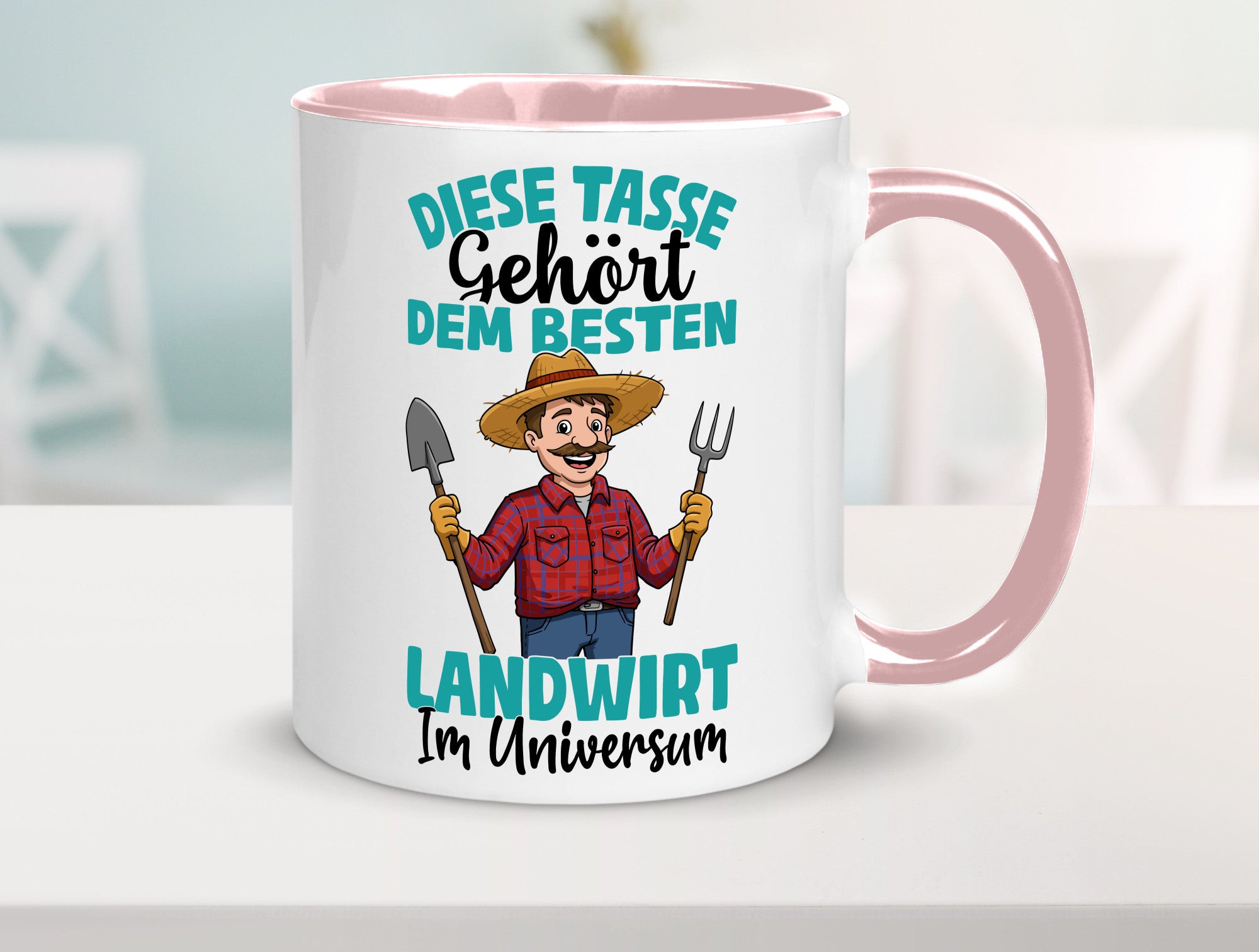 Im Universum: Landwirt | Bauer Landwirtschaft lustiger Spruch Geschenk Humor