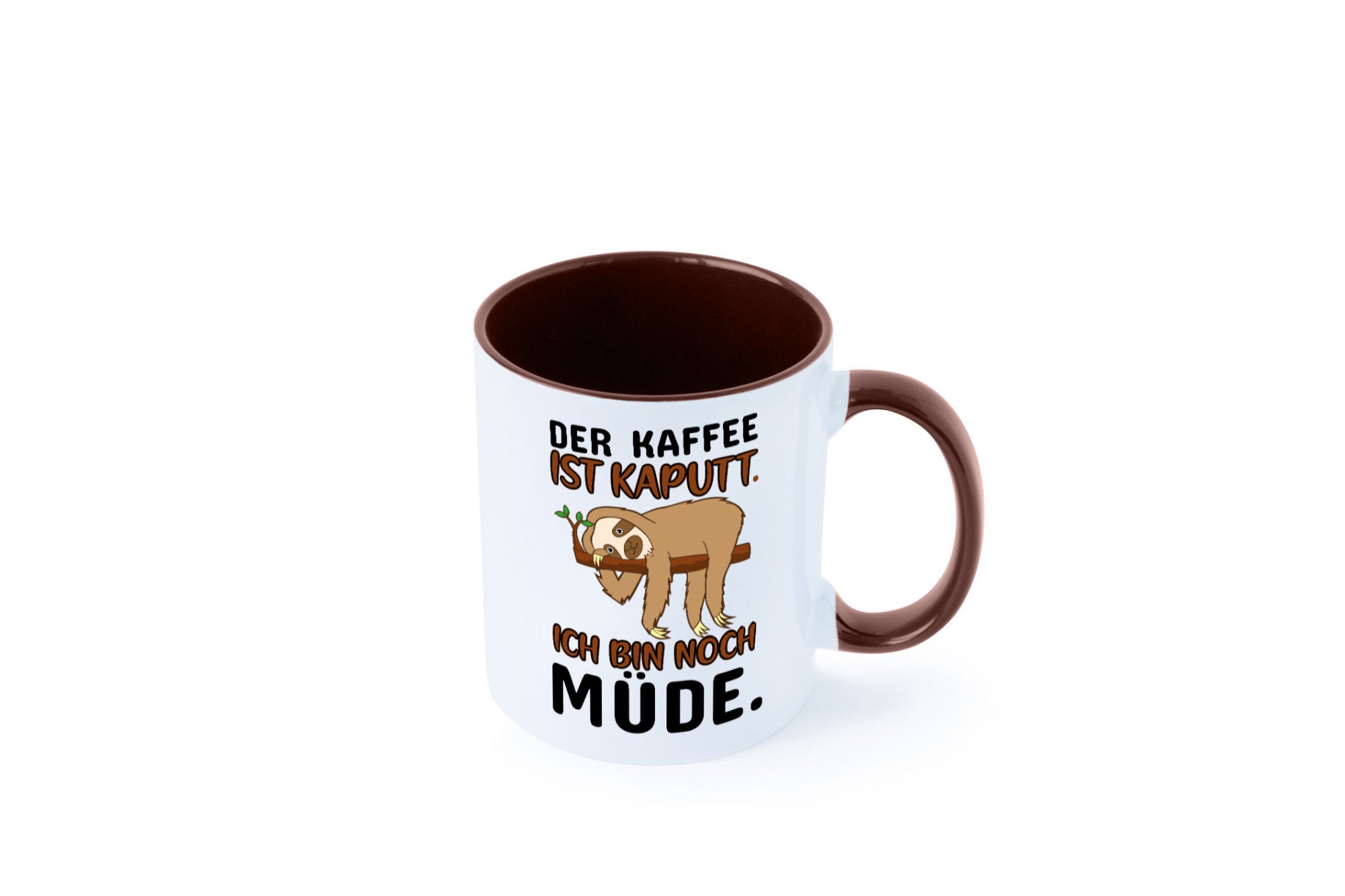 Der Kaffee ist kaputt v2 Geschenk Humor Geschenkidee lustiger Spruch Tasse