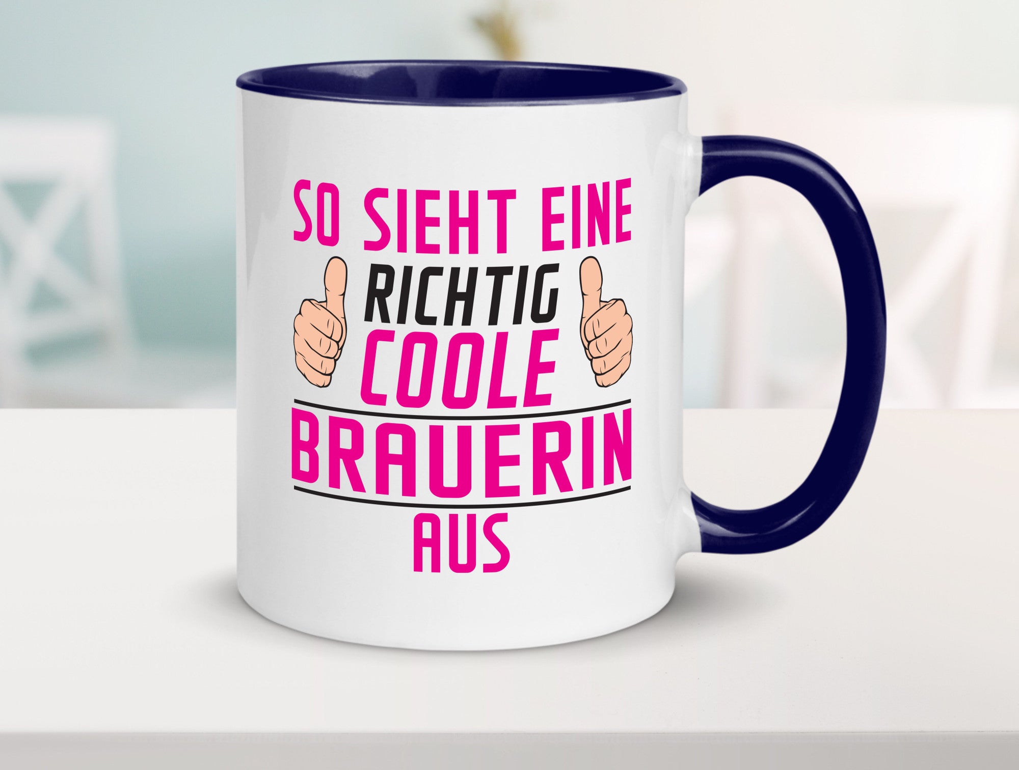 Richtig Coole Brauerin | Bier Brauerei Geschenk Humor Geschenkidee lustiger