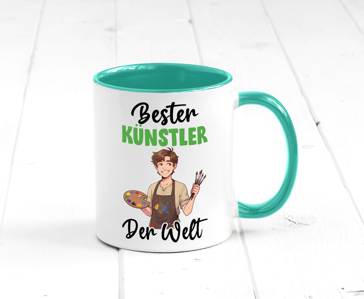 Bester Künstler | Kunst Geschenkidee Humor Tasse