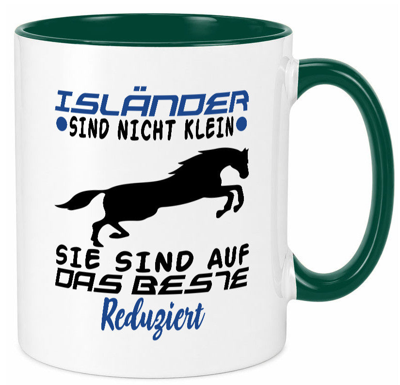 Isländer sind nicht klein | Auf das beste reduziert Geschenk Humor Geschenkidee Tasse