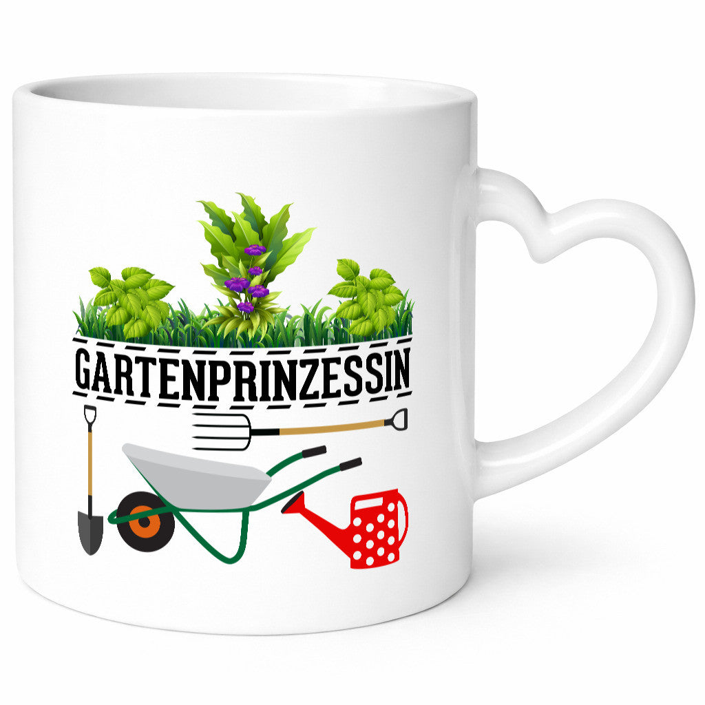 Gartenprinzessin | Gärtnerin Gartenliebhaber Geschenk Humor Geschenkidee