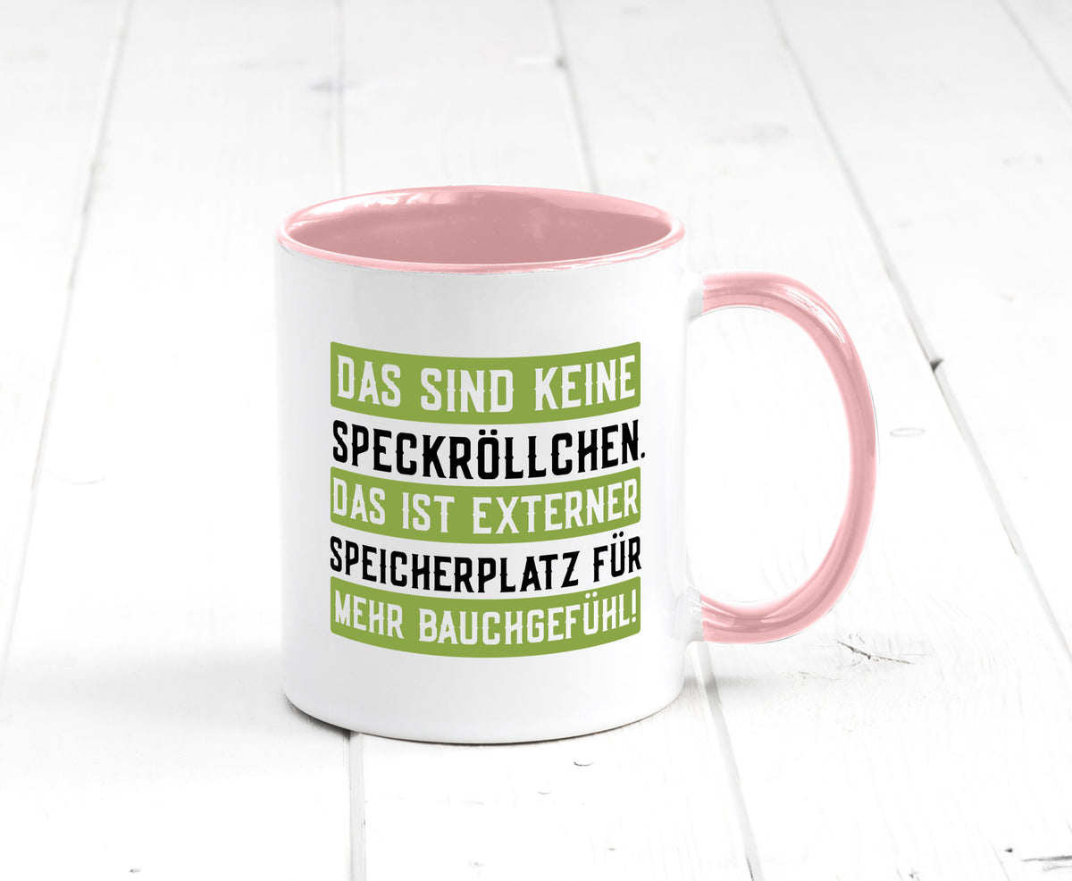Keine Speckröllchen | Softwareentwickler PC Körperfülle Geschenkidee Humor Tasse
