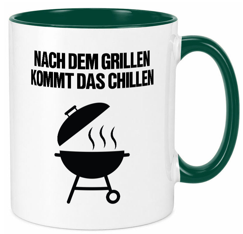 Nach dem Grillen kommt das Chillen | Grillmeister Party Geschenk Humor