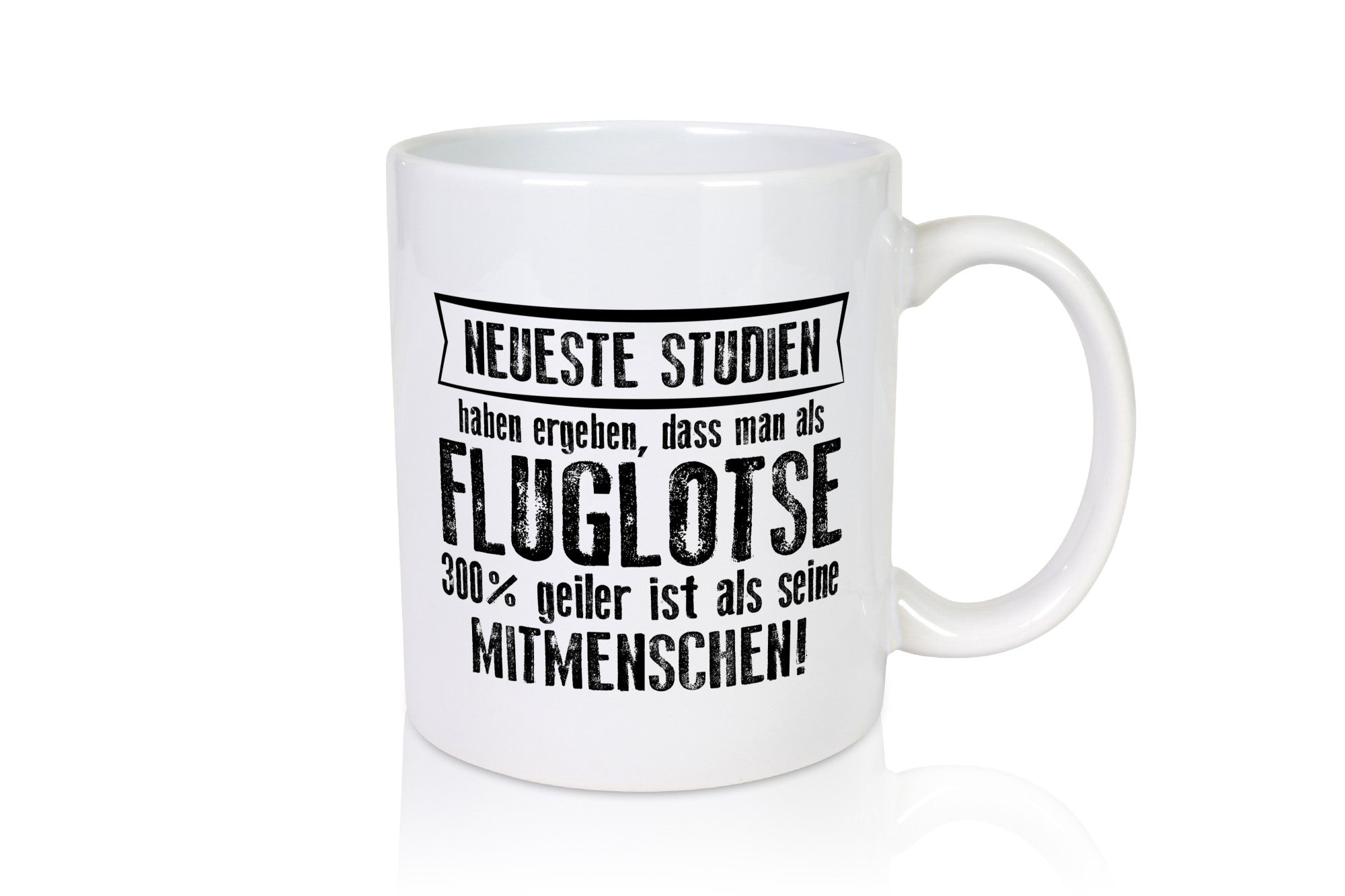 Neuste Studien: Fluglotse | Flugverkehr Flughafen Humor Geschenkidee Tasse