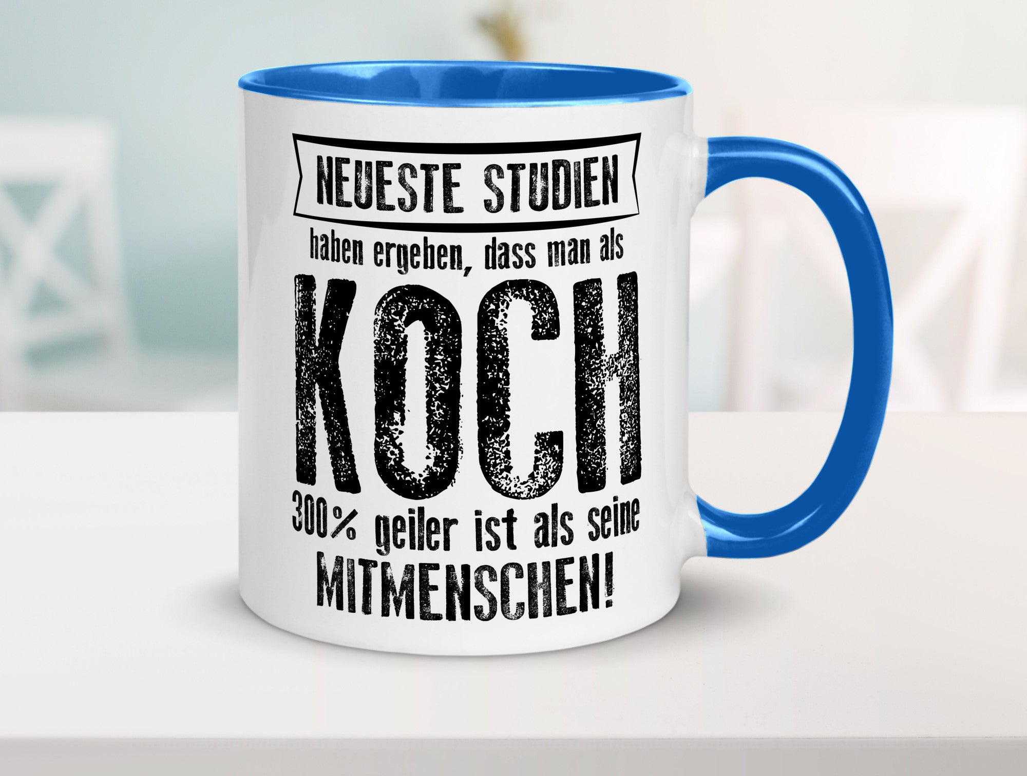 Neuste Studien: Koch | Chefkoch Humor Arbeit Kollegen Büro Geschenkidee Tasse
