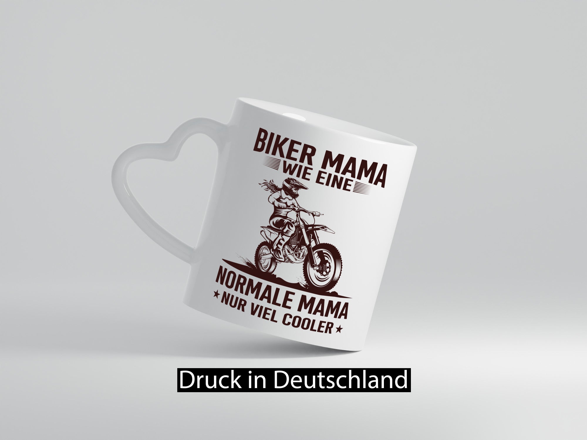 Biker Mama | wie eine Normale nur Cooler Motorad Humor Familie Geschenkidee