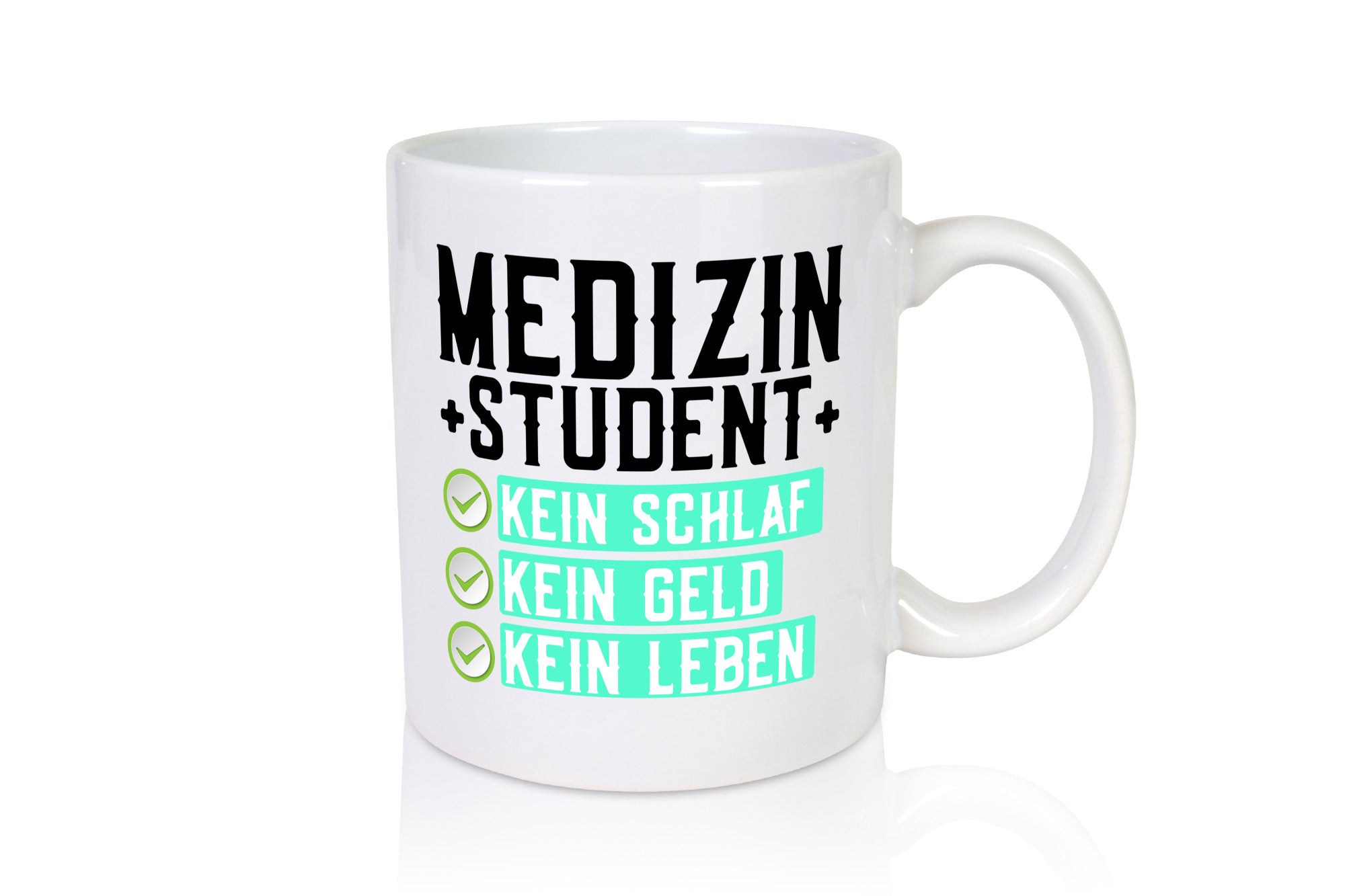 Medizinstudent | kein Schlaf Geld Leben Uni lustiger Spruch Geschenk Humor