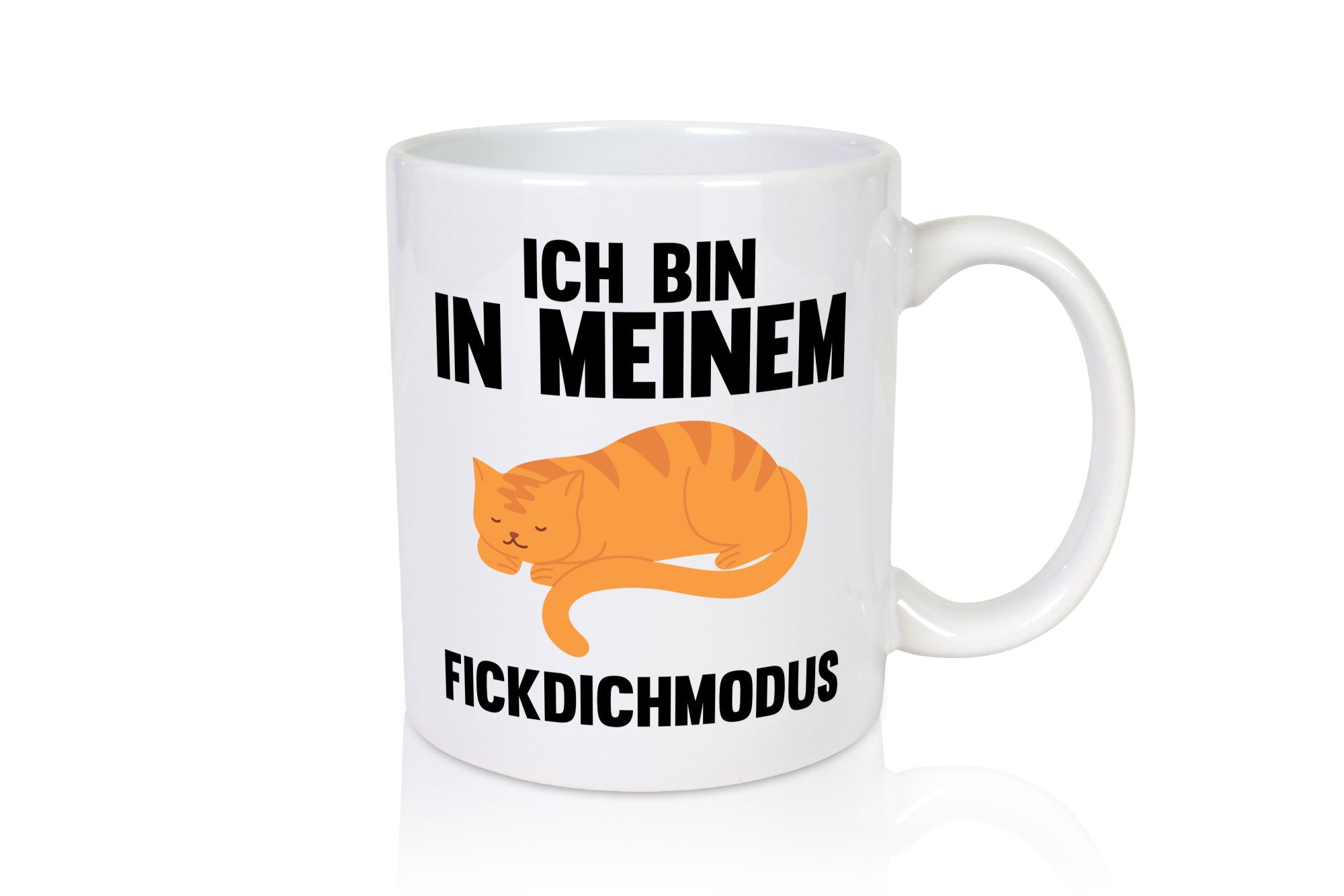 Ich bin in meinem Modus | Faule Katze Chillen lustiger Spruch Geschenk