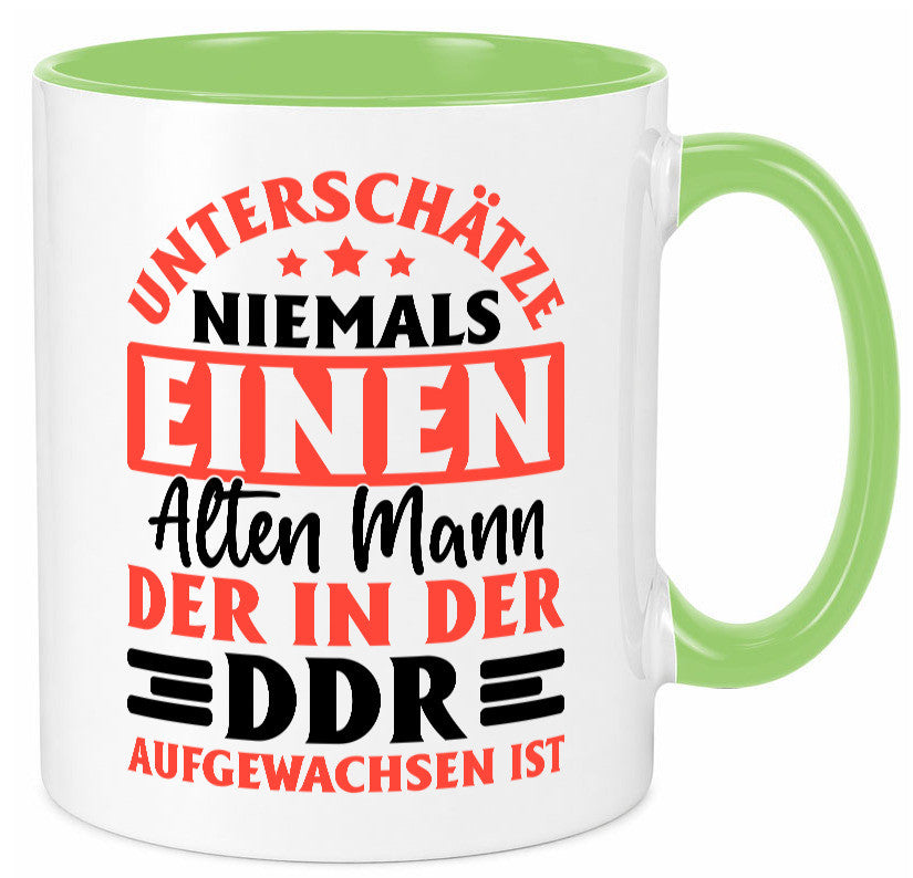 DDR Männer | Ostdeutschland Opa Ossi Vatertag vl9 lustiger Spruch Geschenk