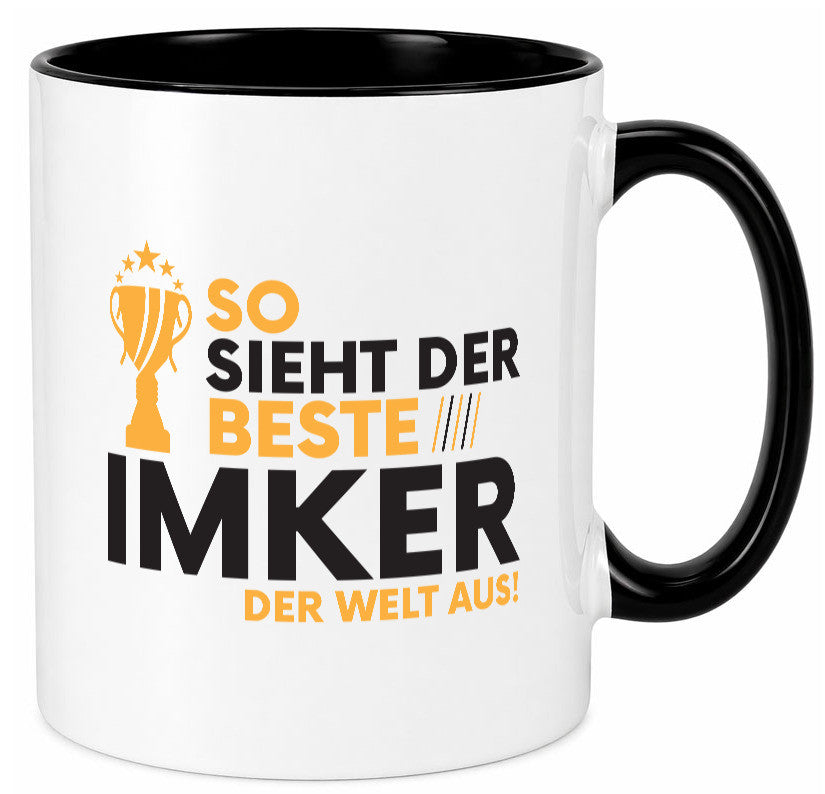 Der Weltbeste Imker | Imkerei lustiger Spruch Geschenk Humor Geschenkidee Tasse