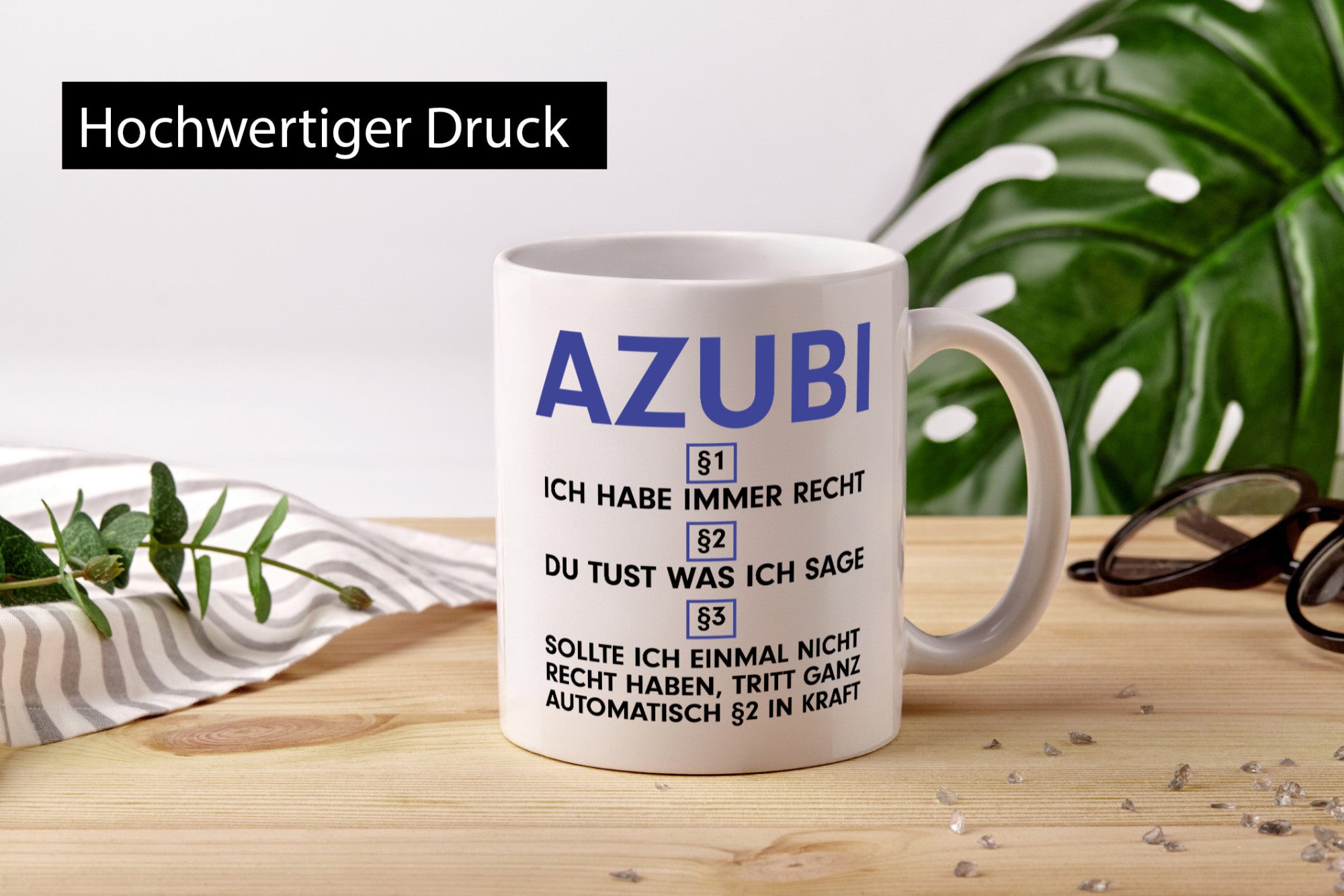 Ich habe immer Recht Azubi | Ausbildung Lehre Lehrling v2 lustiger Spruch