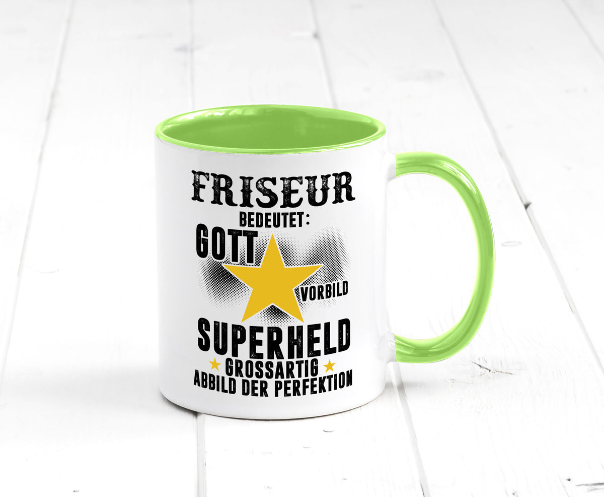 Bedeutung von Friseur | Frisör lustiger Spruch Geschenk Humor Geschenkidee Tasse