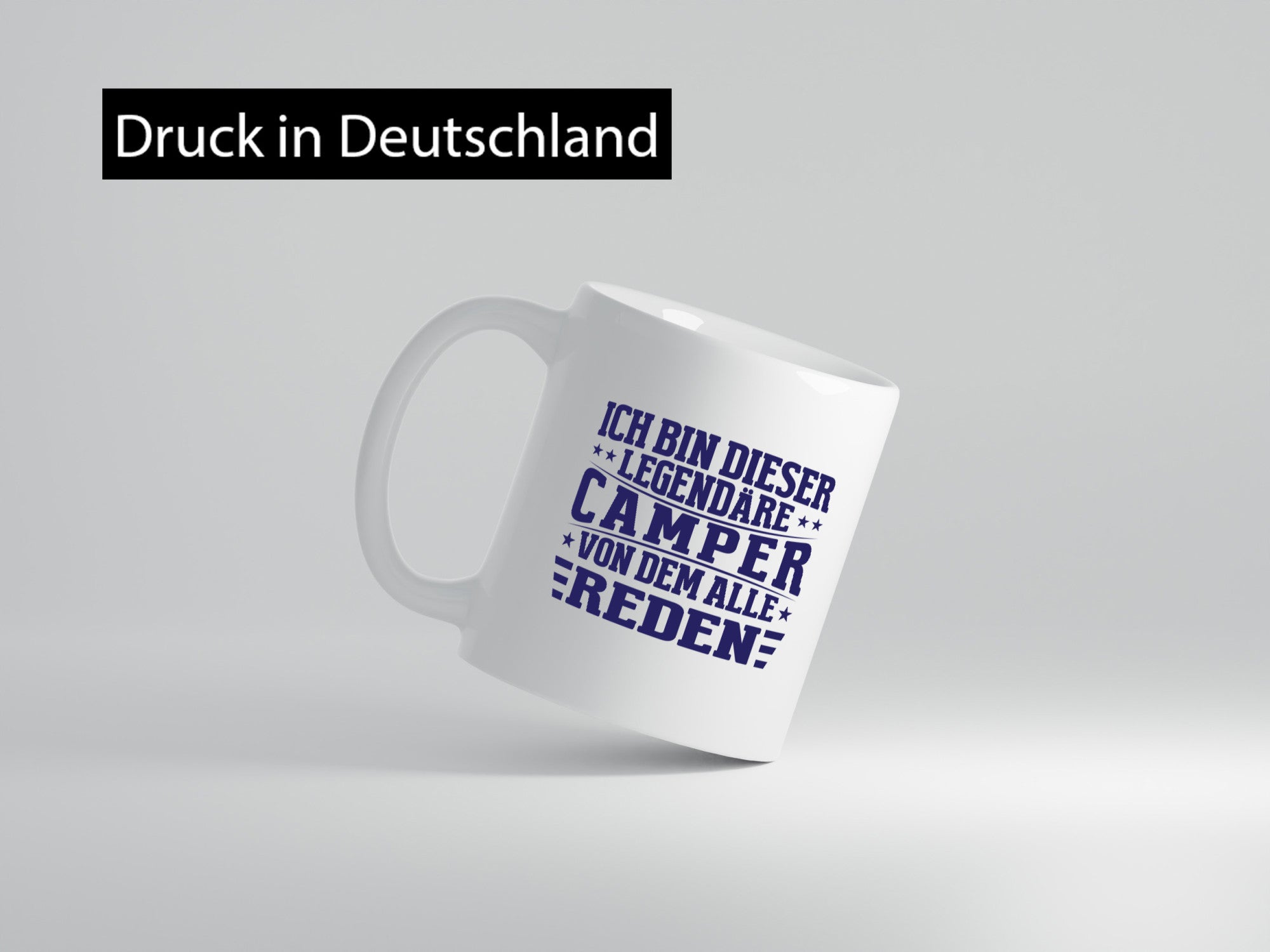 Legendäre Camper von dem Alle reden | Sterne Humor Geschenkidee Tasse