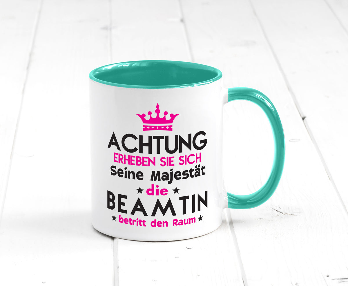Seine Majestät Beamtin | Verbeamtung öffentlicher Dienst Geschenkidee Humor Tasse