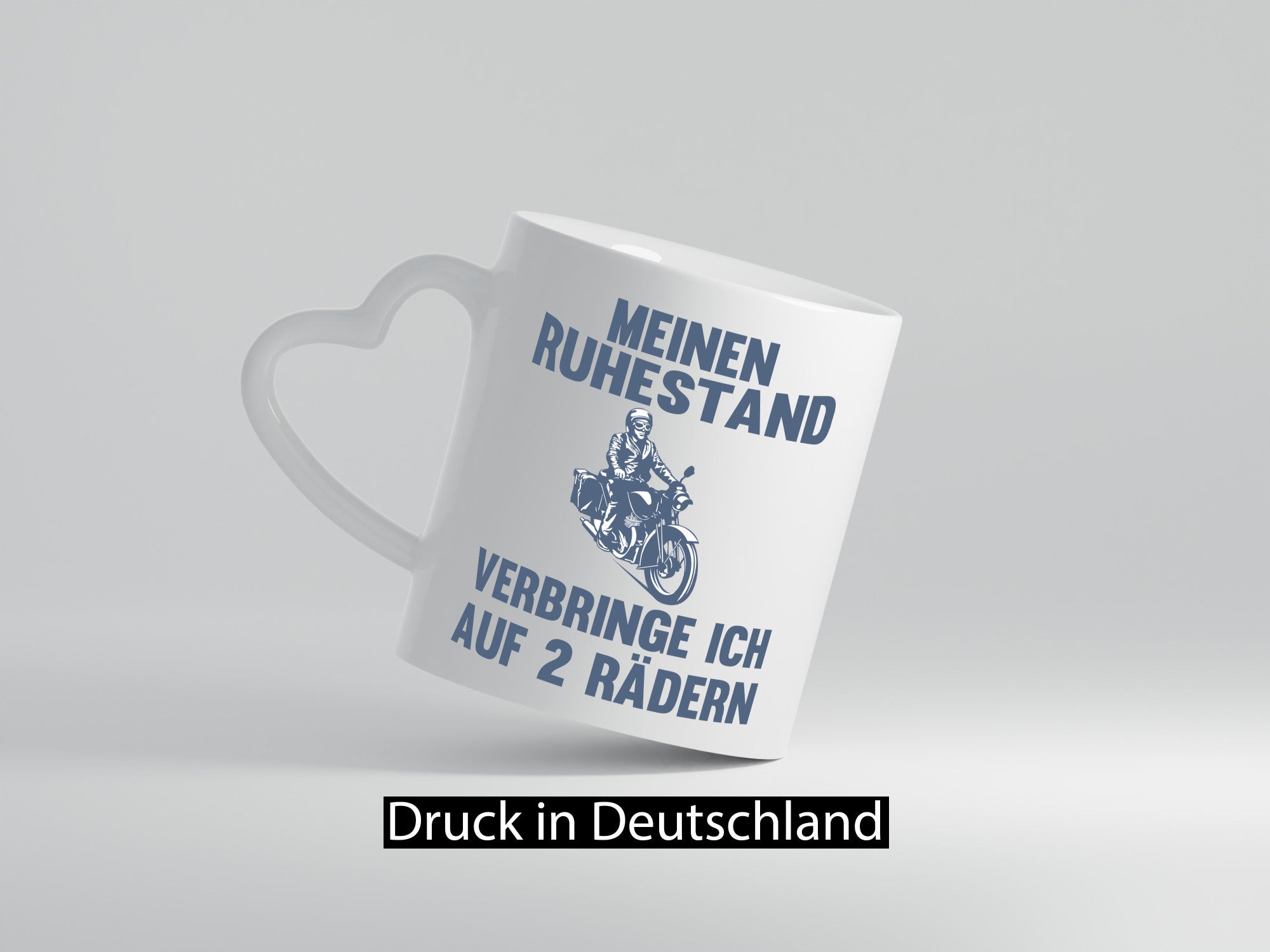Ruhestand verbringe ich auf 2 Rädern | Opa Motorrad Geschenkidee Familie Humor