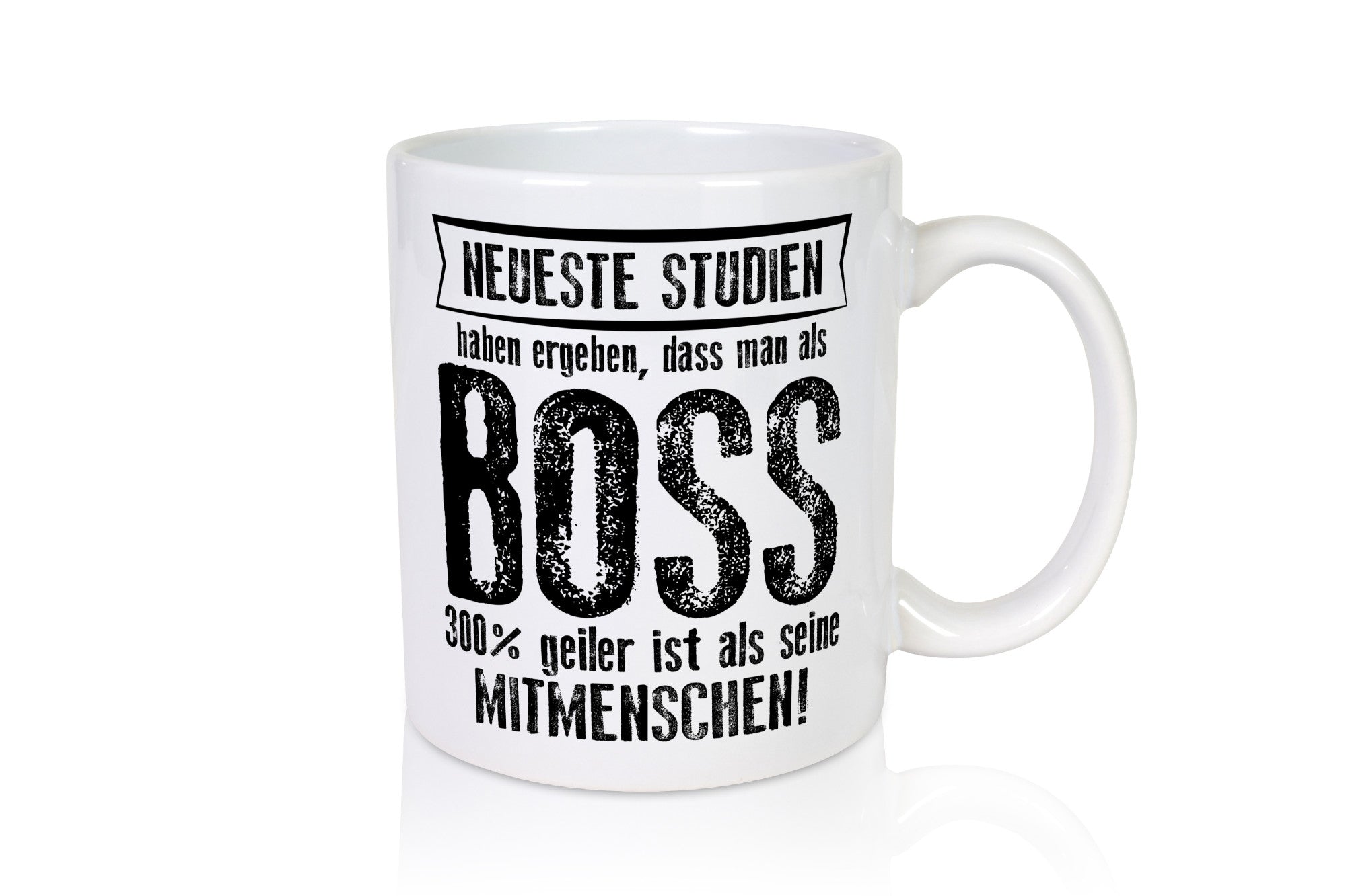 Neuste Studien: Boss | Führungskraft Vorgesetzter lustiger Spruch Geschenk
