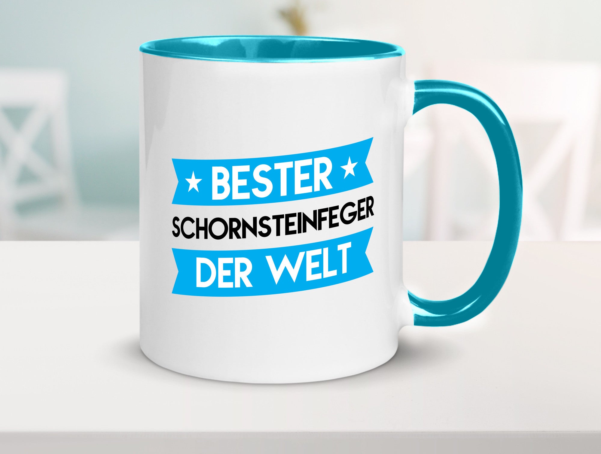 Bester Schornsteinfeger | Kaminkehrer Handwerk Humor Geschenkidee Tasse