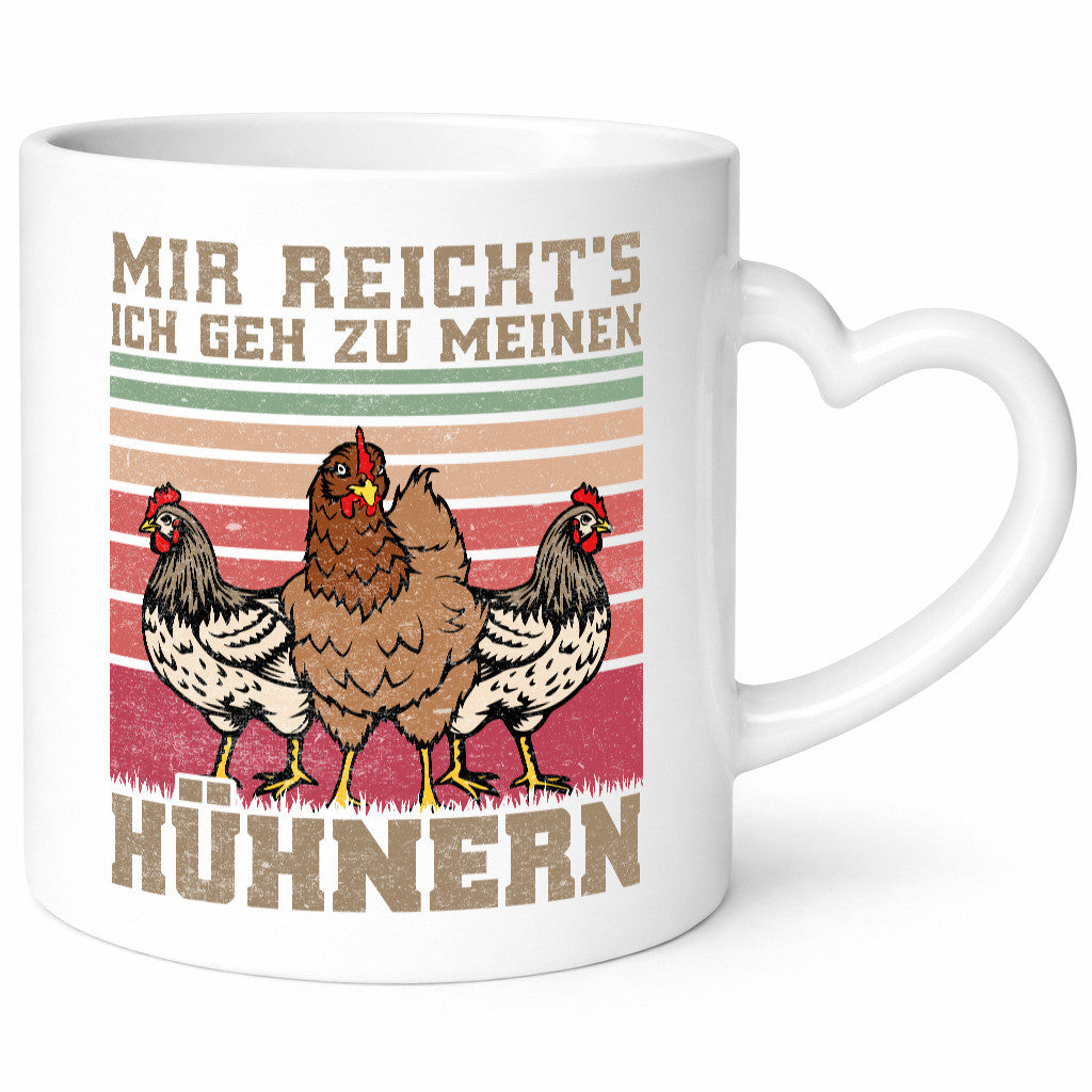 Ich geh zu meinen Hühner | Landwirt Bauer lustig Humor Geschenkidee Geschenk