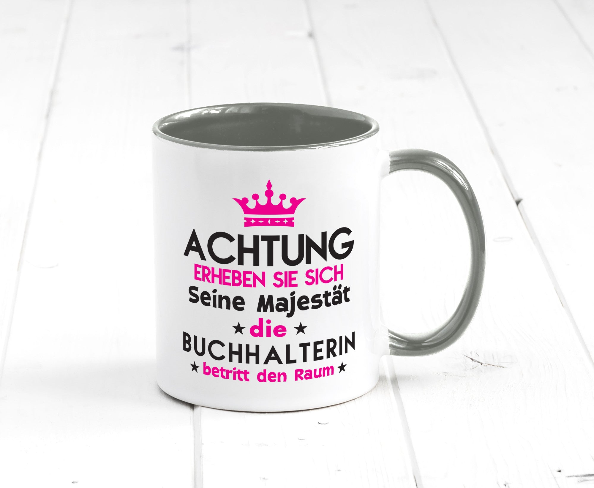 Seine Majestät Buchhalterin | Buchhaltung Humor Geschenkidee Tasse