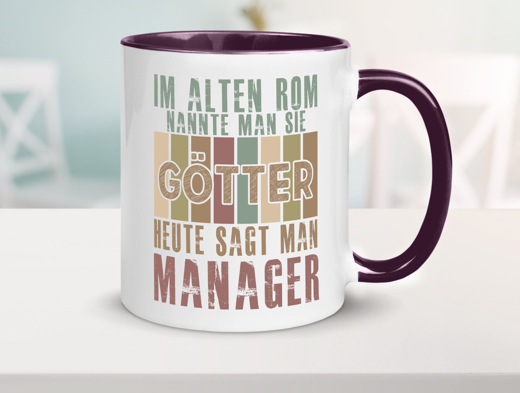 Heute sagt man: Manager | Management Humor Geschenkidee Tasse