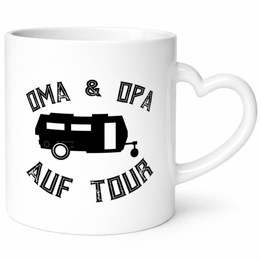 Oma & Opa auf Tour | Großeltern| Reisen lustiger Spruch Geschenk Familie