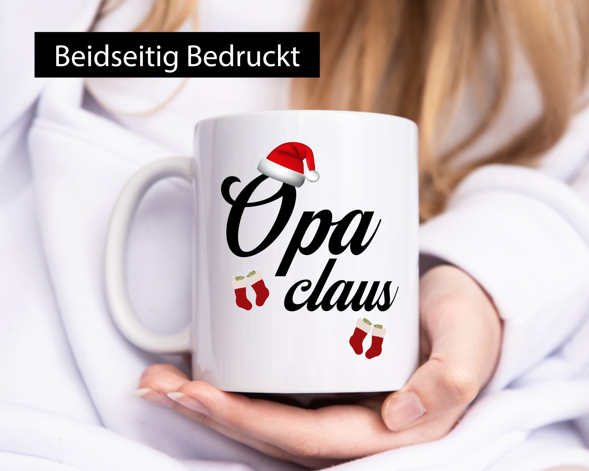 Opa Claus | Weihnachten Familie Christmas lustig Geschenkidee Geschenk Tasse