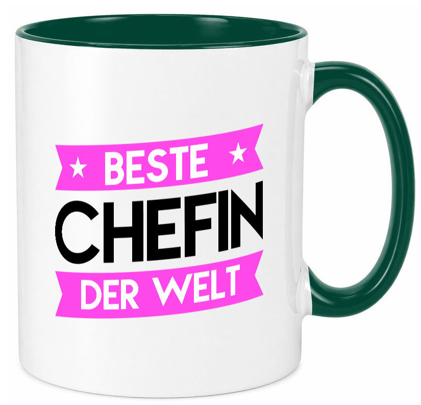 Beste Chefin | Führungskraft Vorgesetzte Humor Arbeit Kollegen Büro Tasse