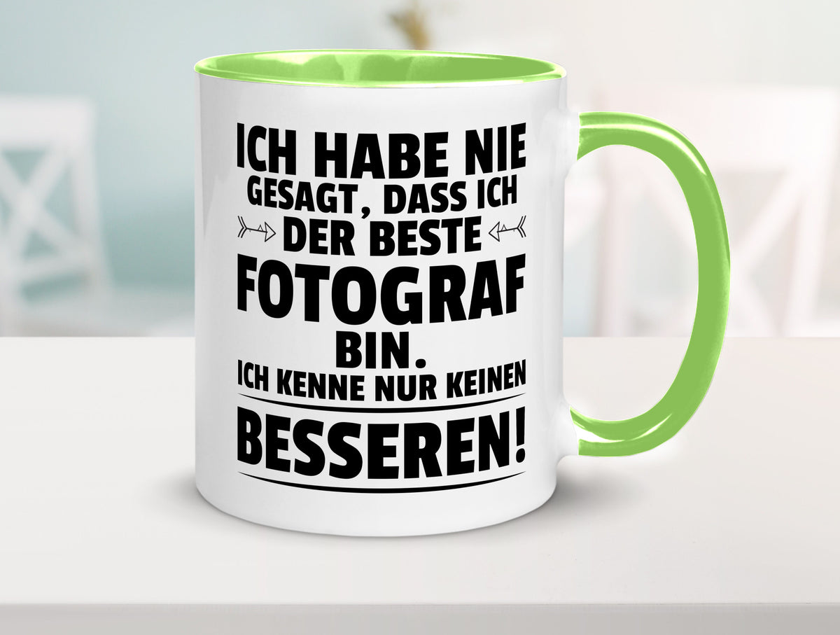 Keinen Besserer Fotograf | Fotografie Kamera Geschenkidee Humor Tasse