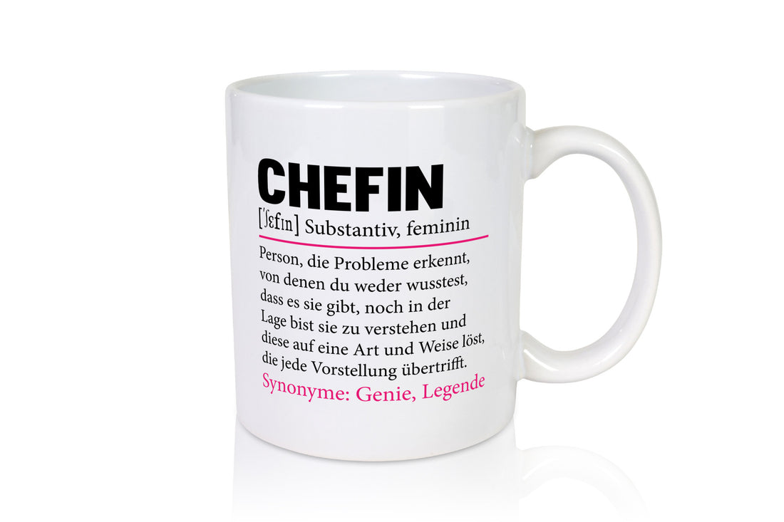 Chefin | lustig Führungskraft Vorgesetzte lustiger Spruch Geschenk Arbeit