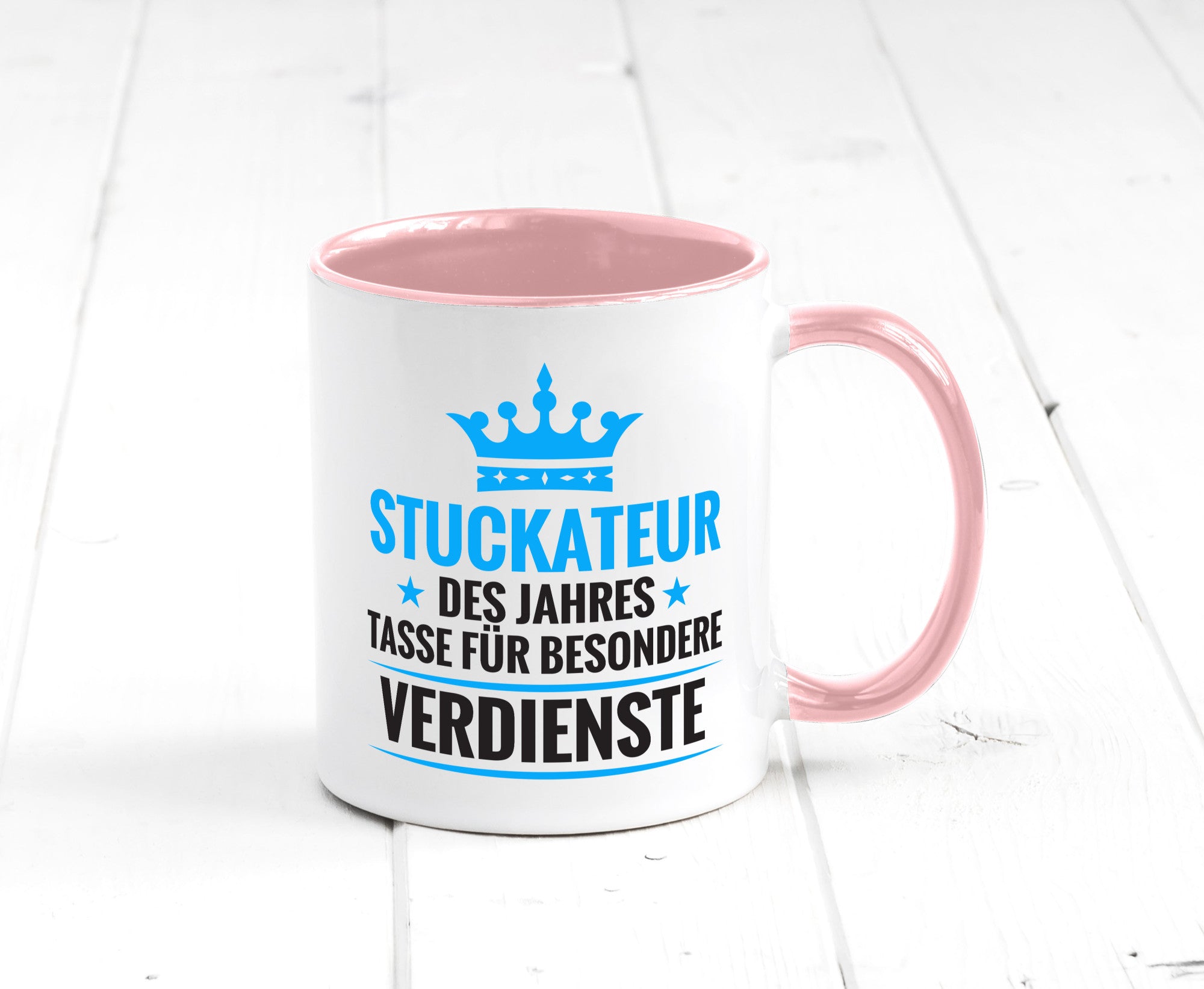 Besonderer Verdienst: Stuckateur | Innenausbau Beruf lustiger Spruch Geschenk