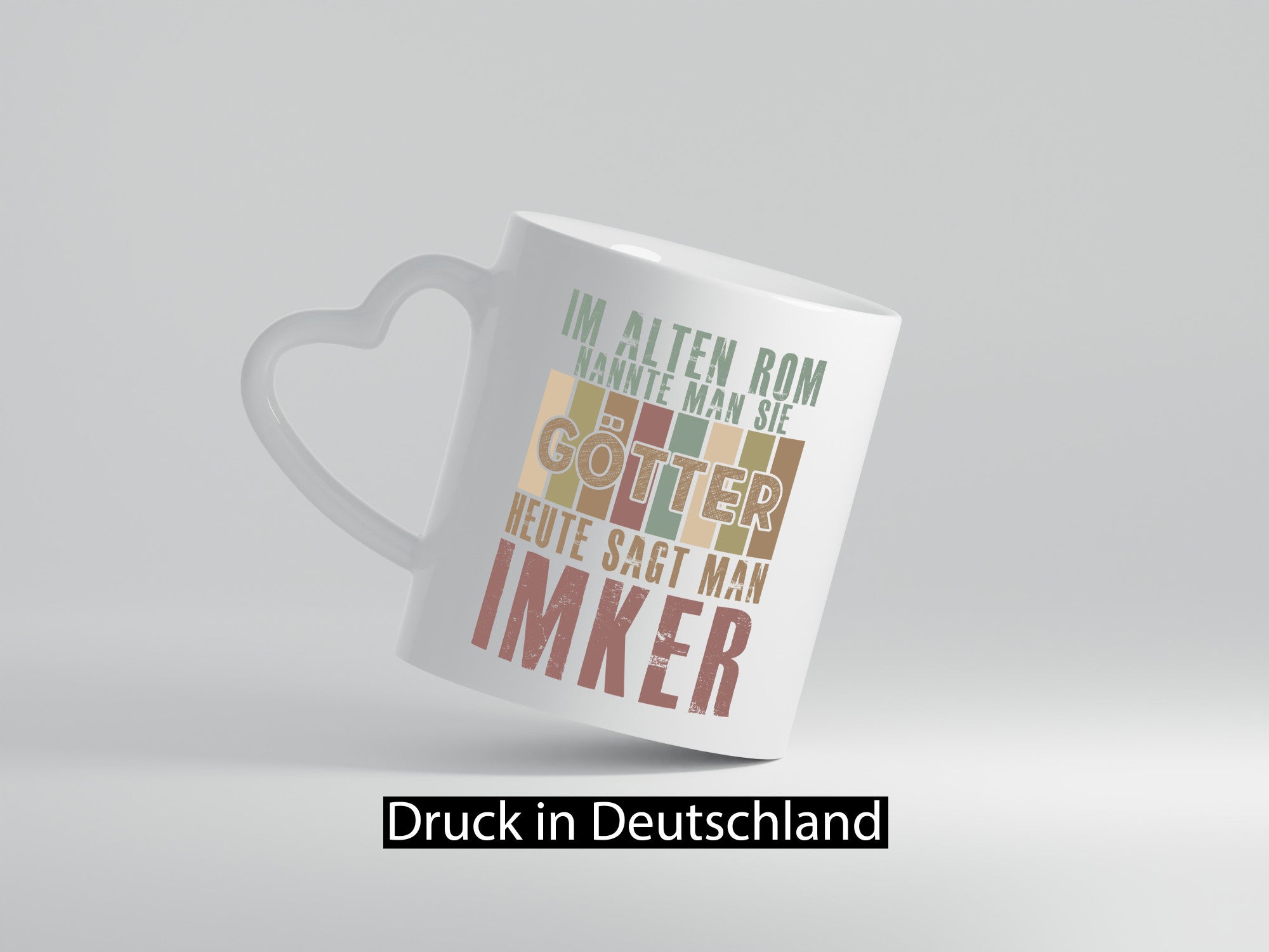 Heute sagt man: Imker | Imkerei lustiger Spruch Geschenk Humor Geschenkidee