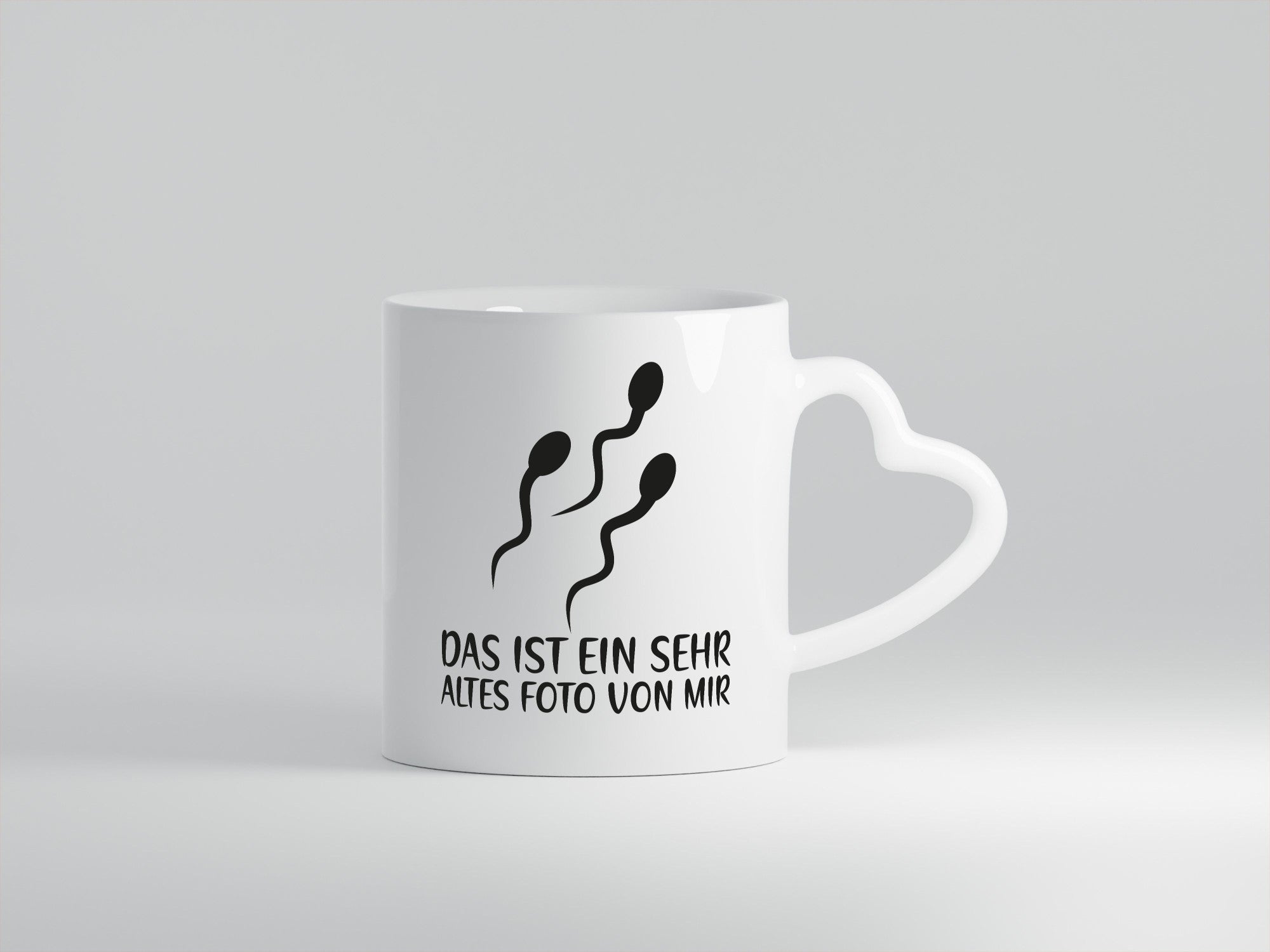 Das ist ein sehr altes Foto von mir | Schwangerschaft Paar lustig Humor