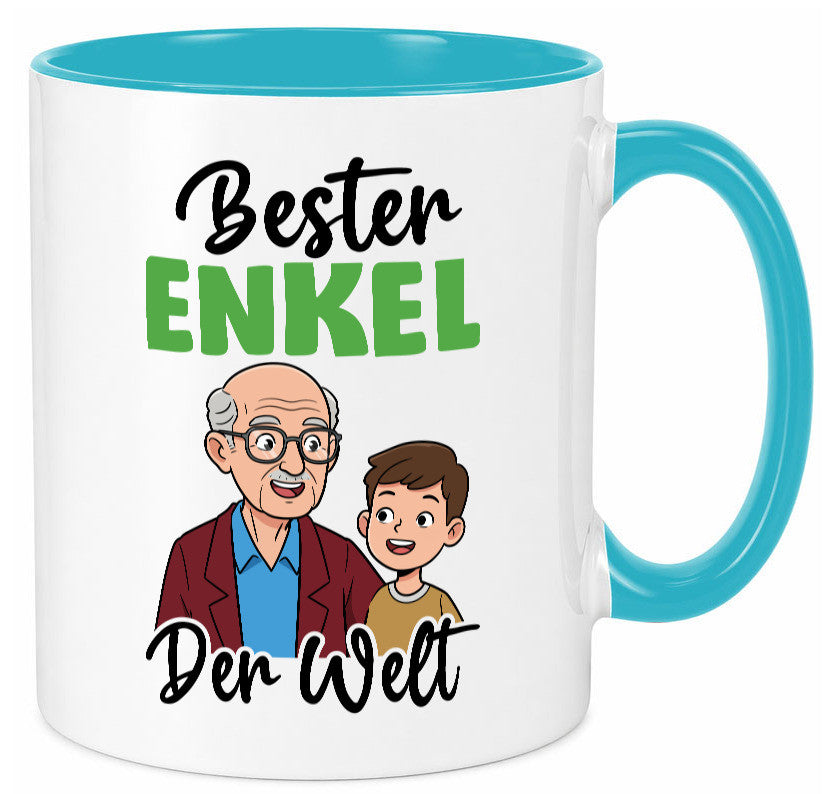 Bester Enkel | Großmutter Großvater Oma Opa lustiger Spruch Geschenk Familie