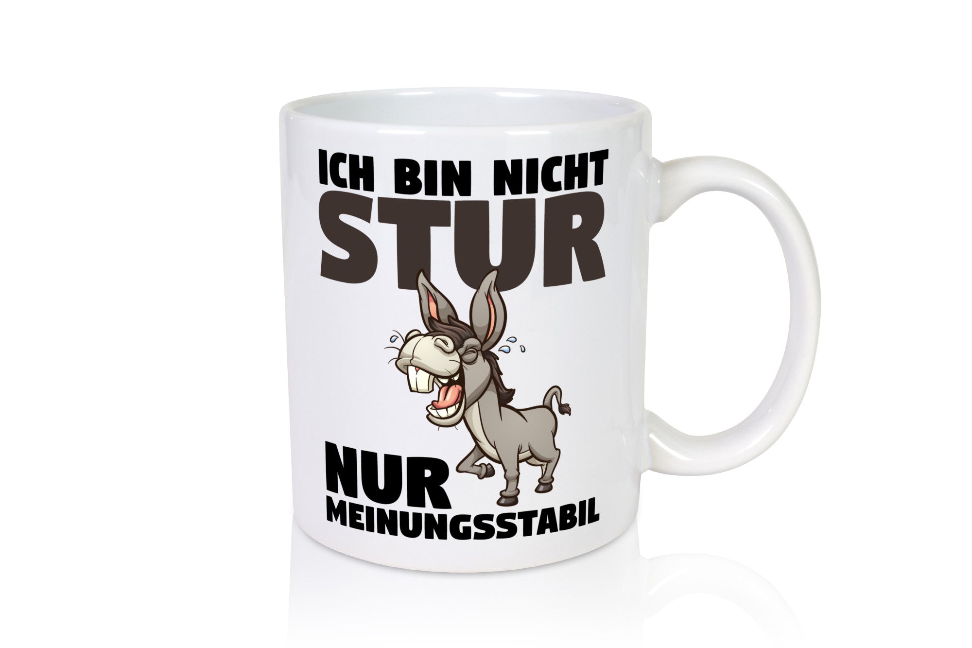 Sturer Esel | Sturkopf Tasse Dickkopf Spruch Humor lustiger Geschenk